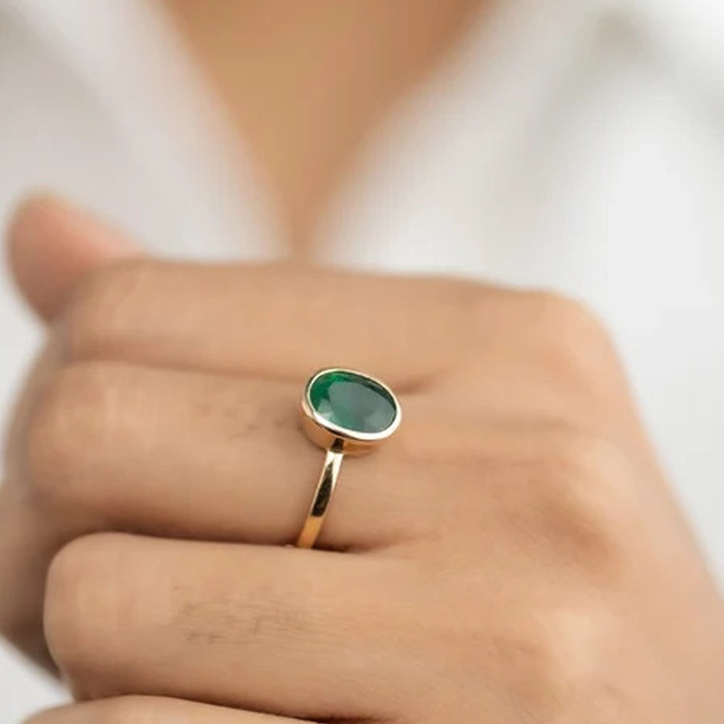 vintage emerald ring