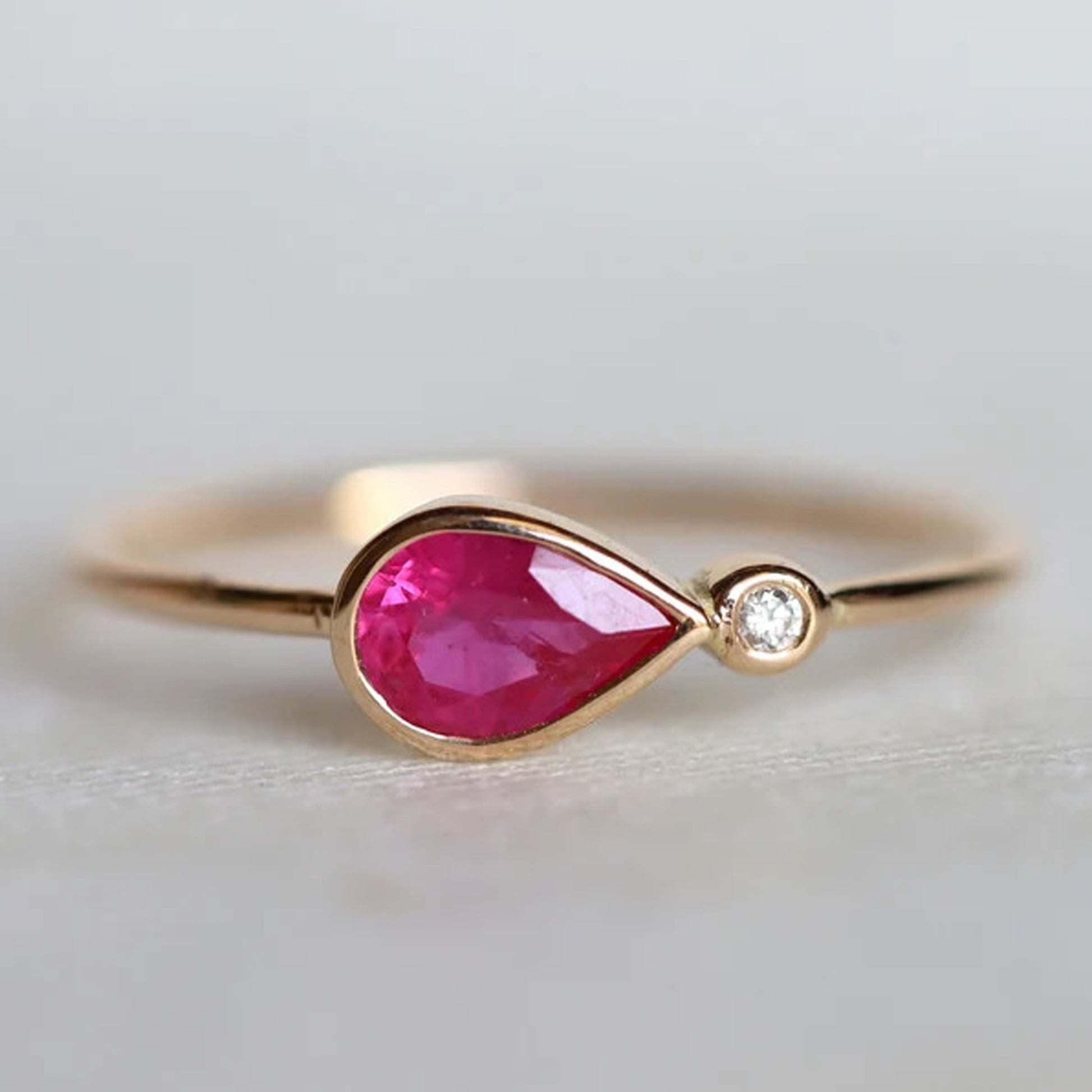 ruby and diamond ring