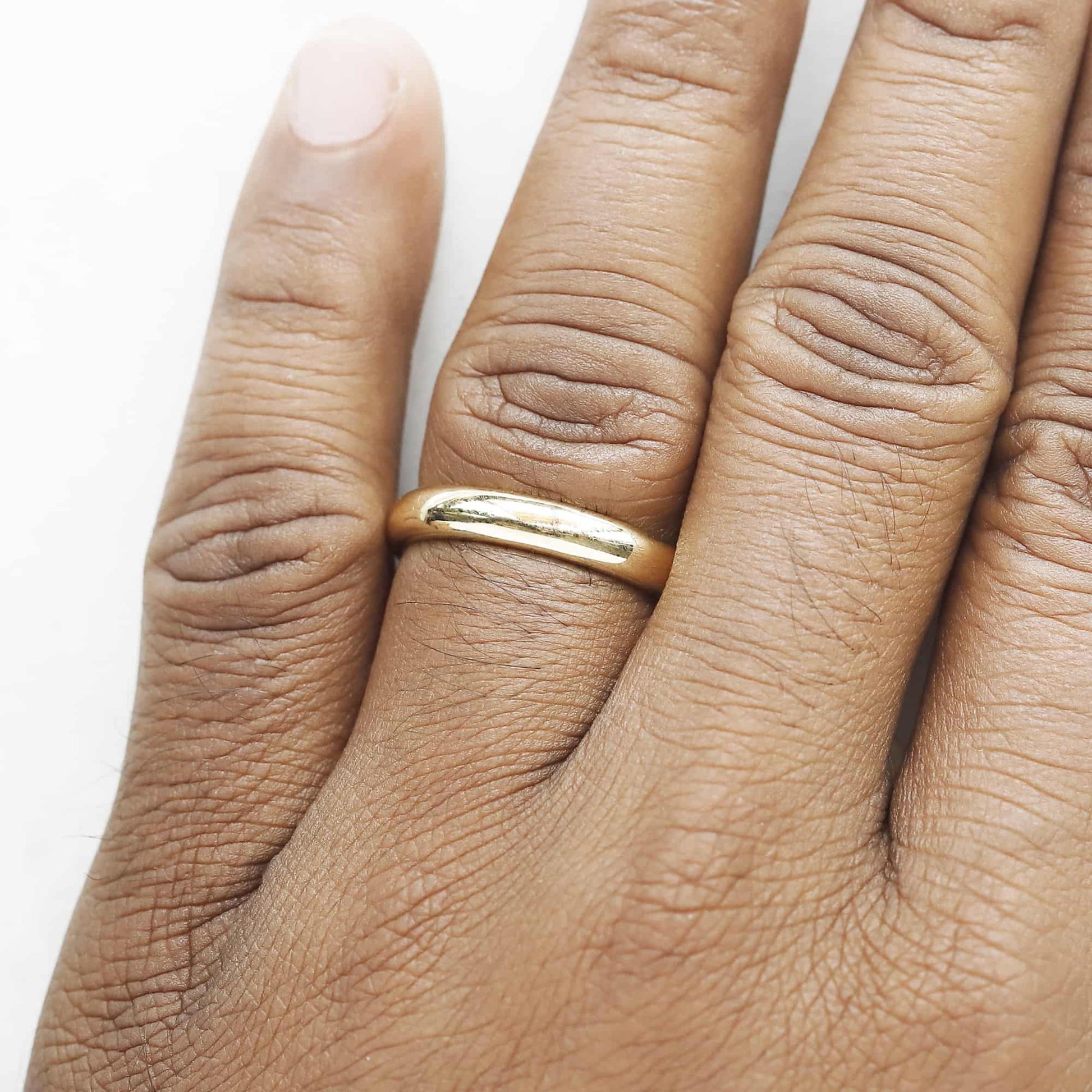 gold wedding band