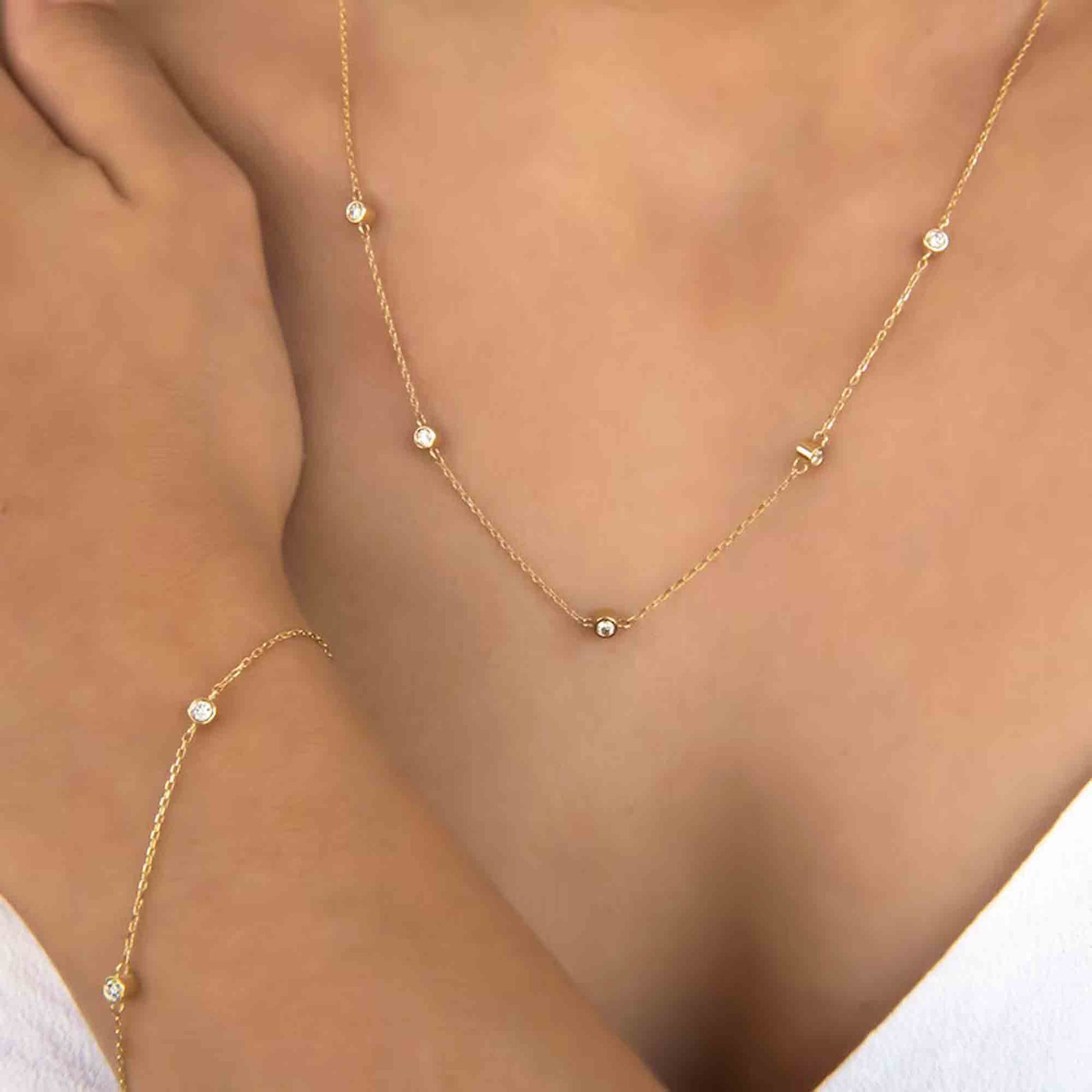 diamond chain choker