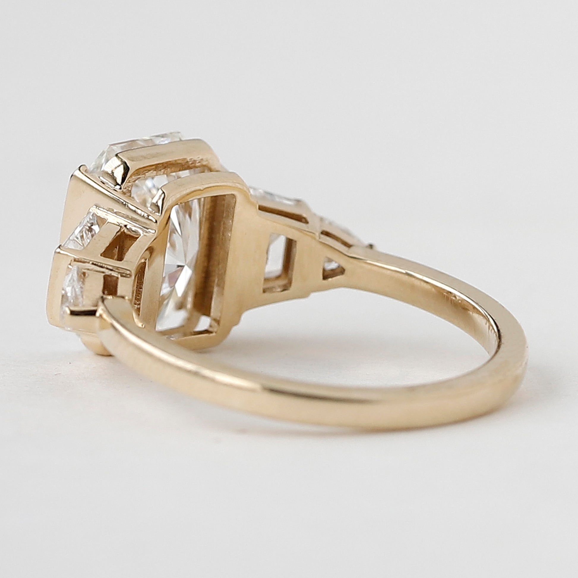 radiant cut diamond ring