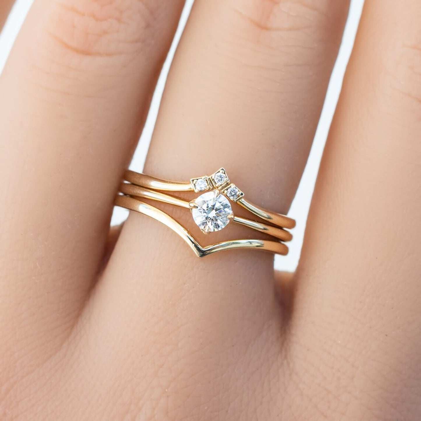 minimal wedding ring