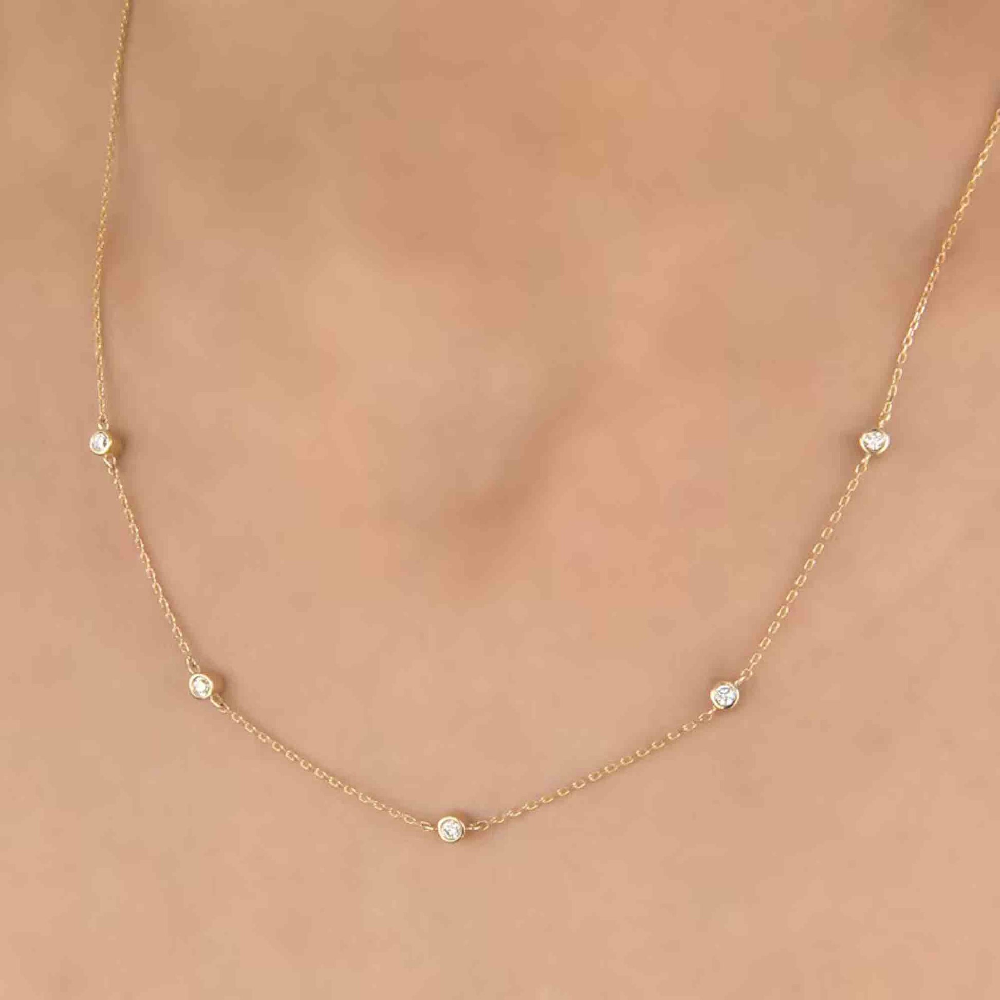 diamond chain choker