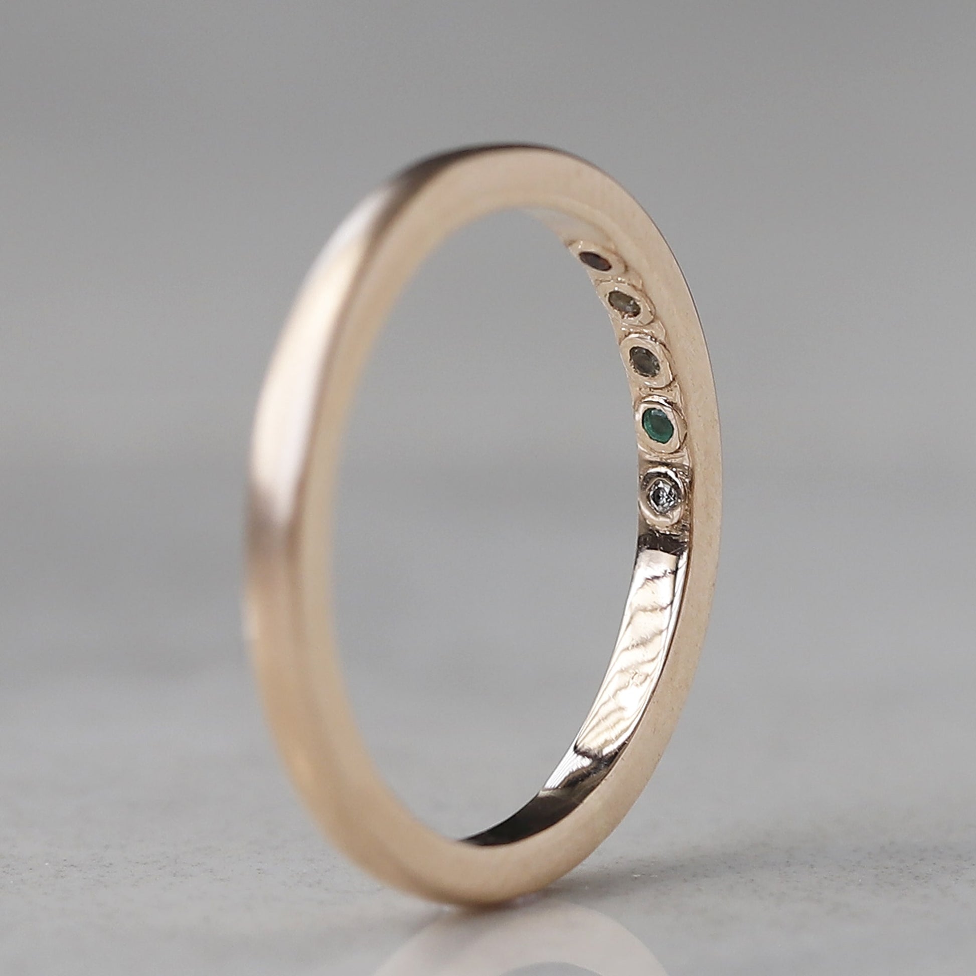 Birthstone Mens Ring