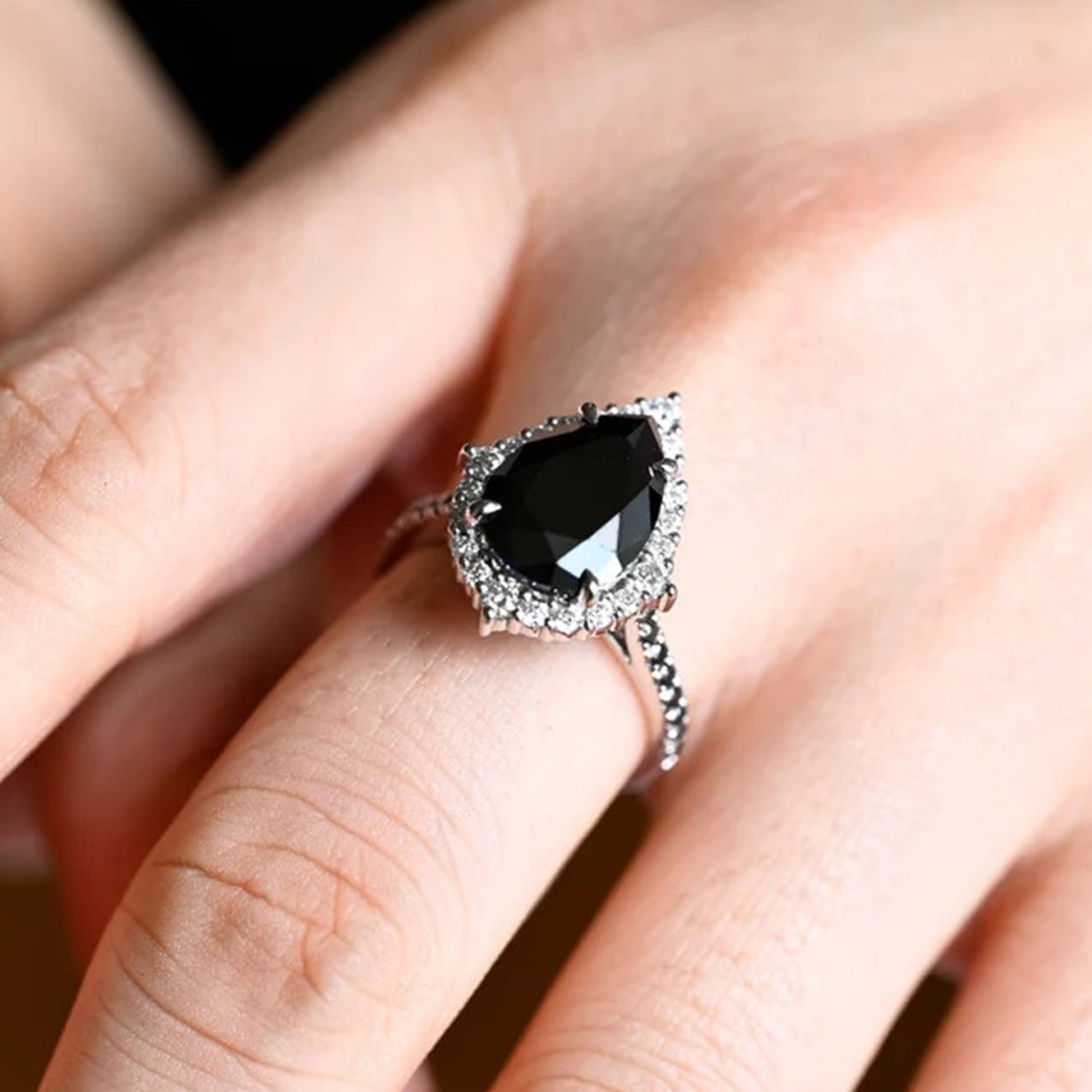Pear Shaped Ring