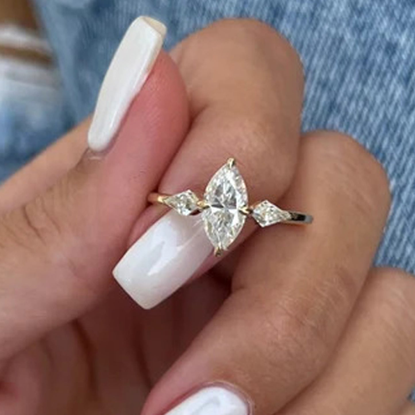 Marquise Diamond Rings
