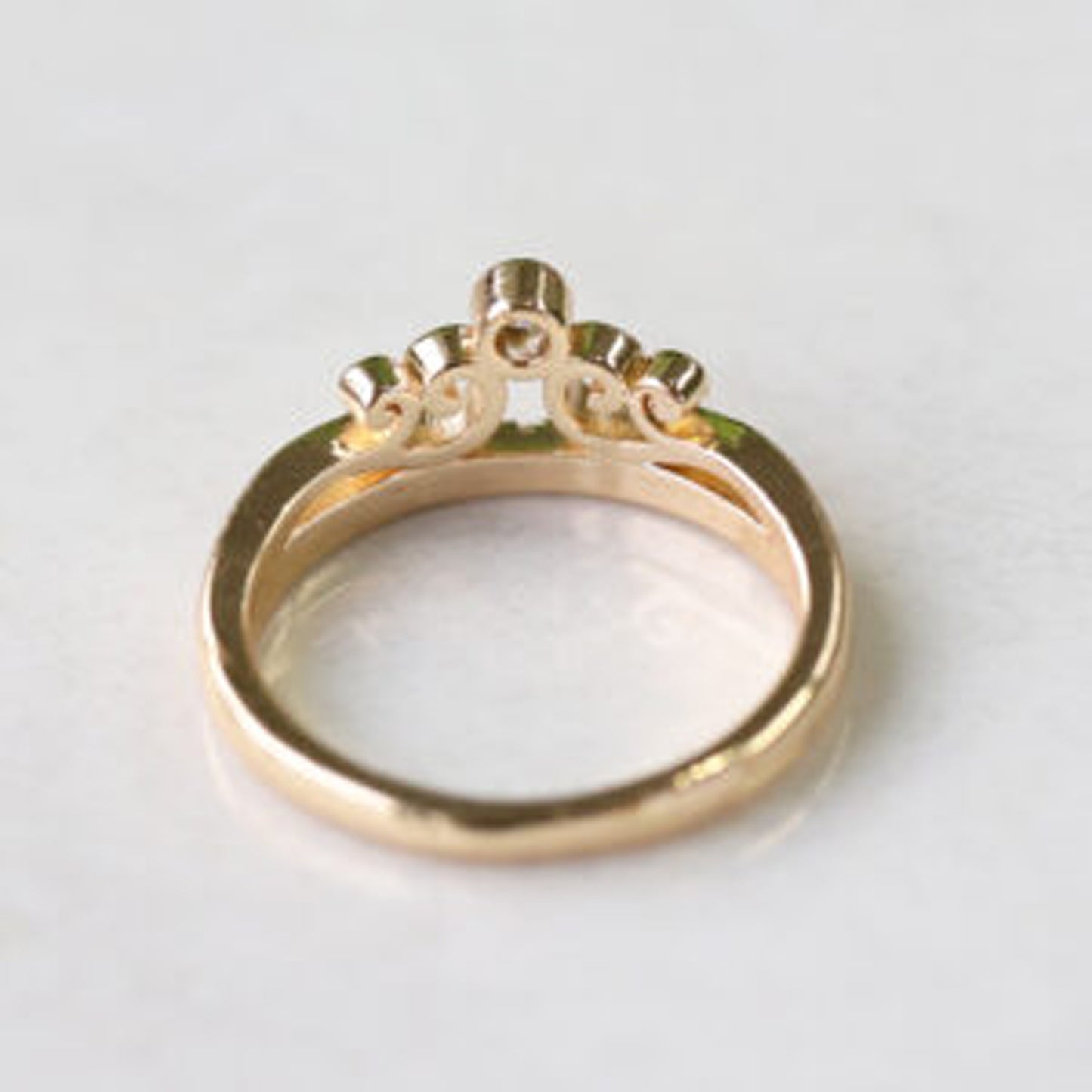 Crown Diamond Ring