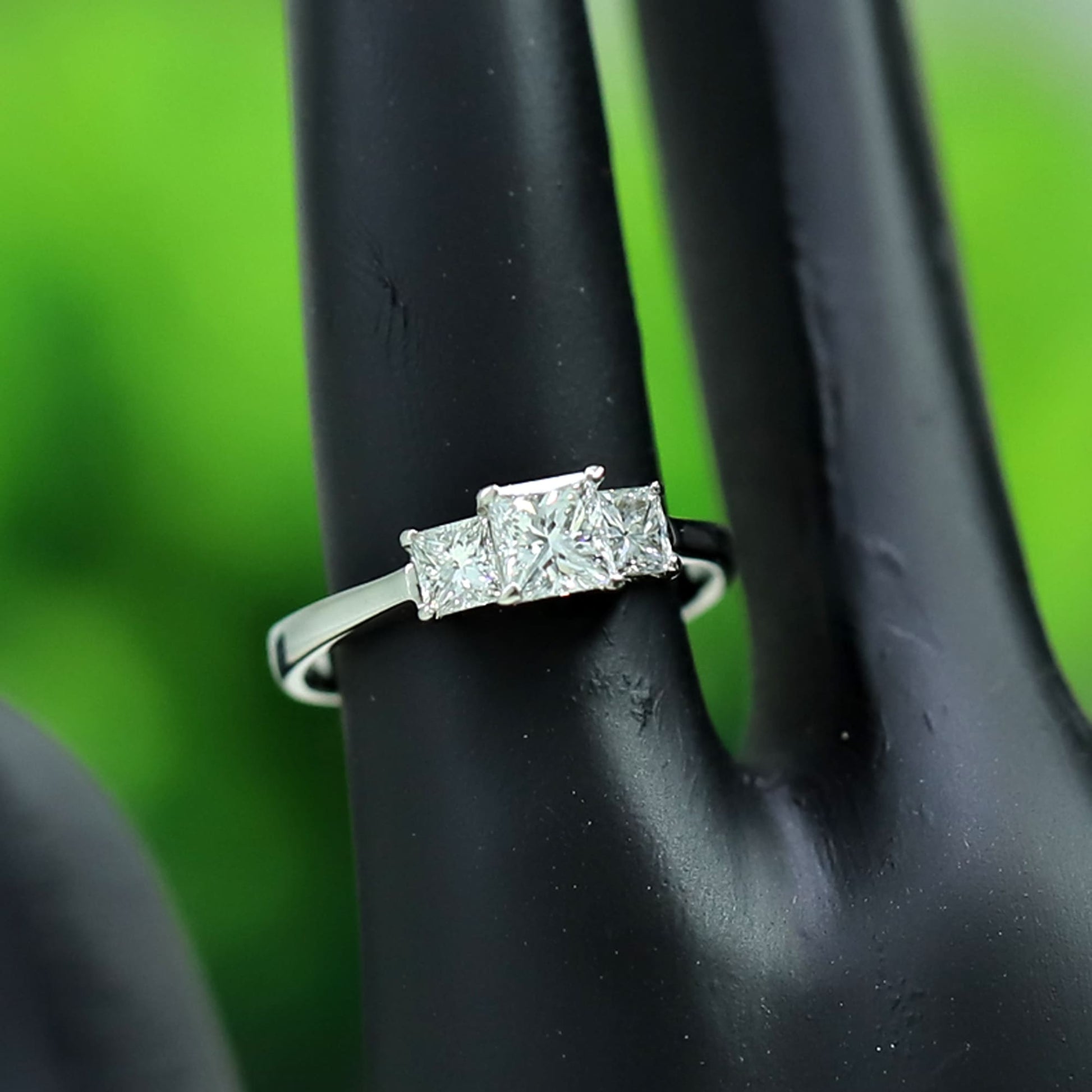 three stone ring