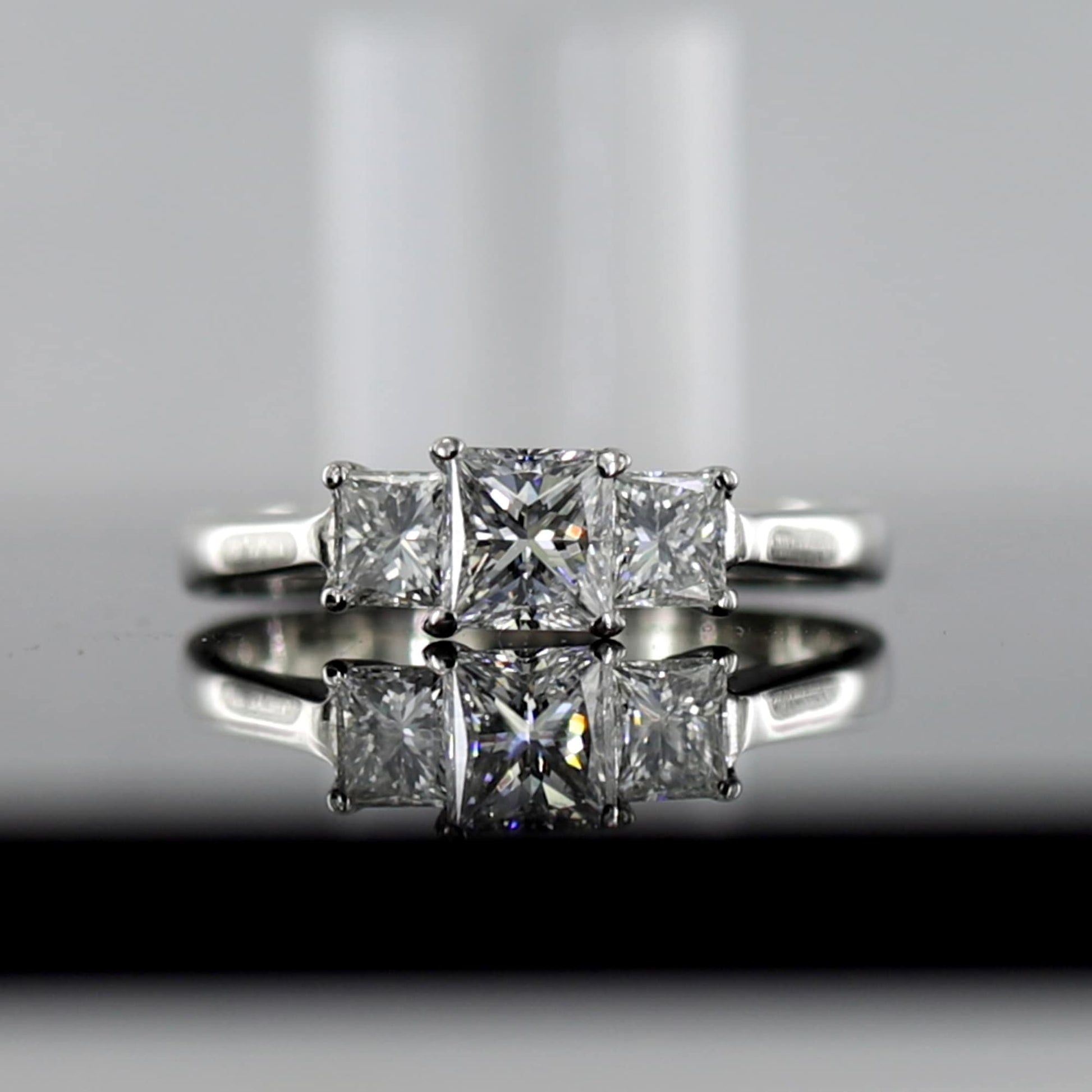 three stone ring