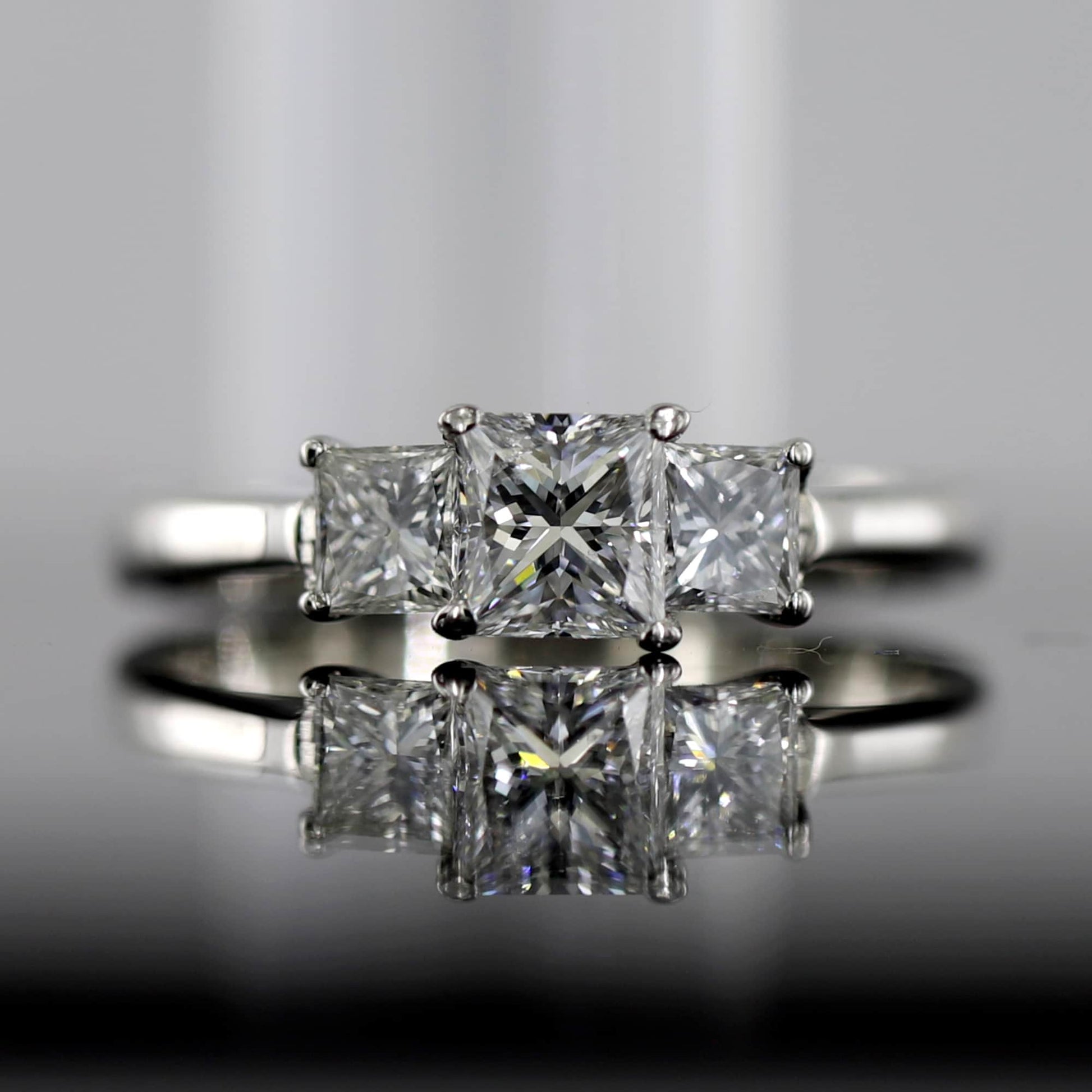 three stone ring
