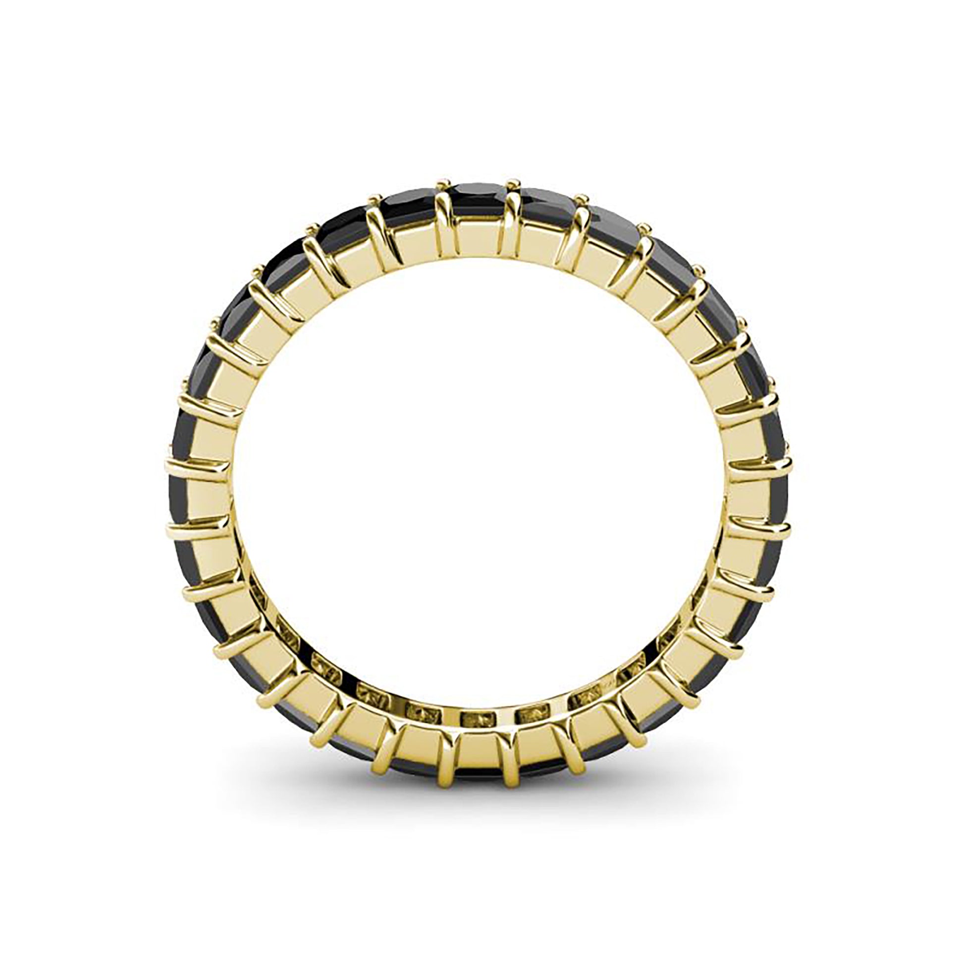 Black Diamond Engagement Band