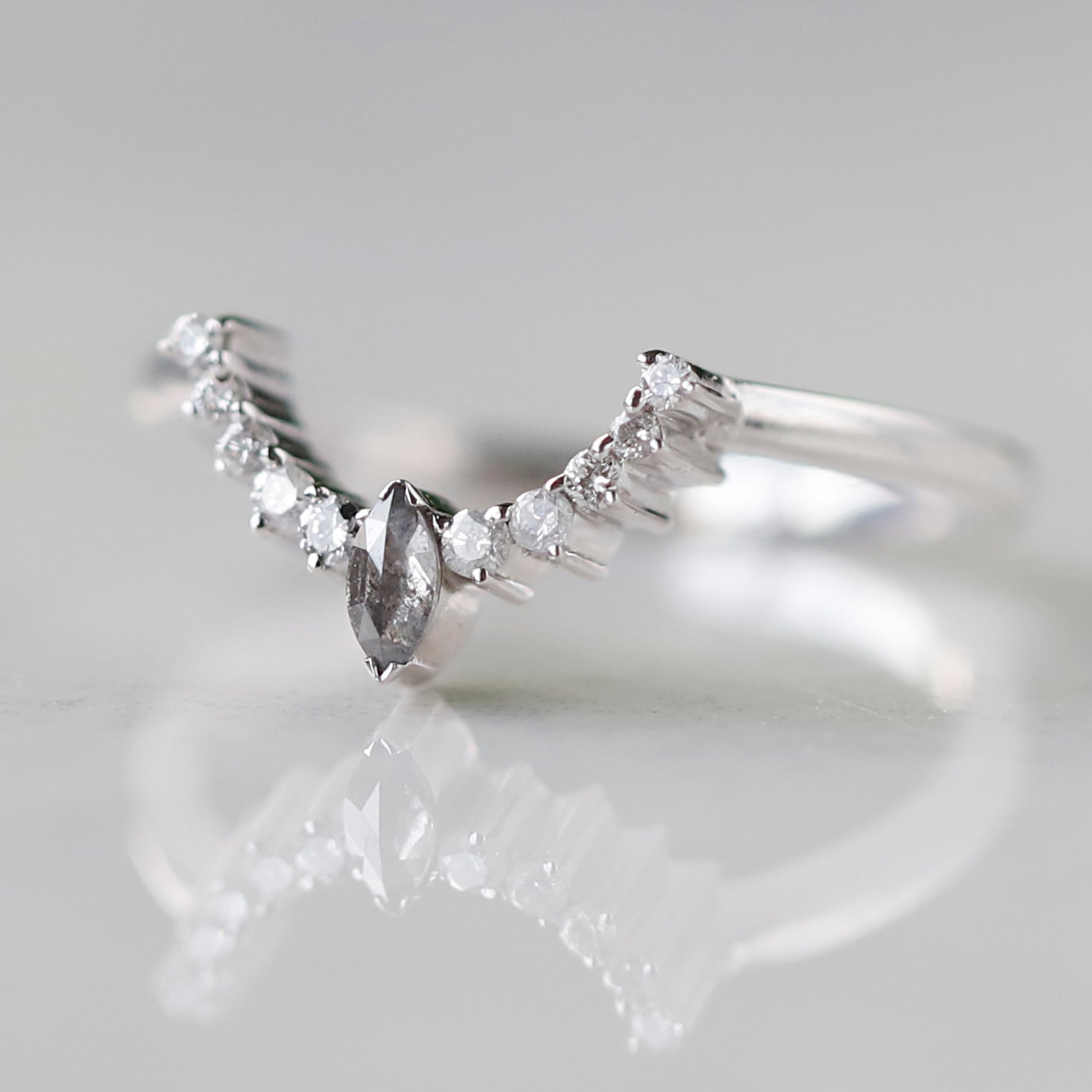Wedding Band For Pear Shaped Ring