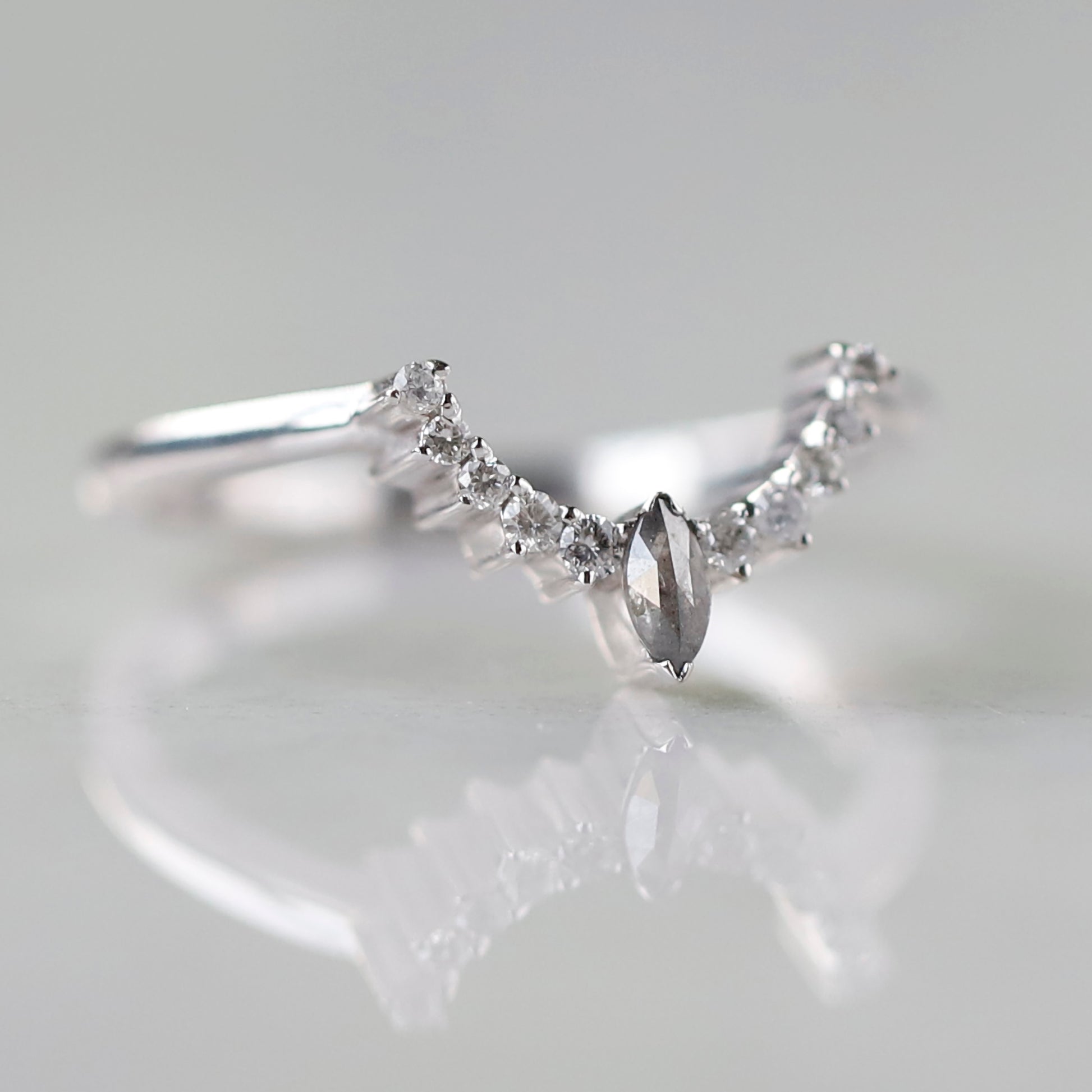 Wedding Band For Pear Shaped Ring