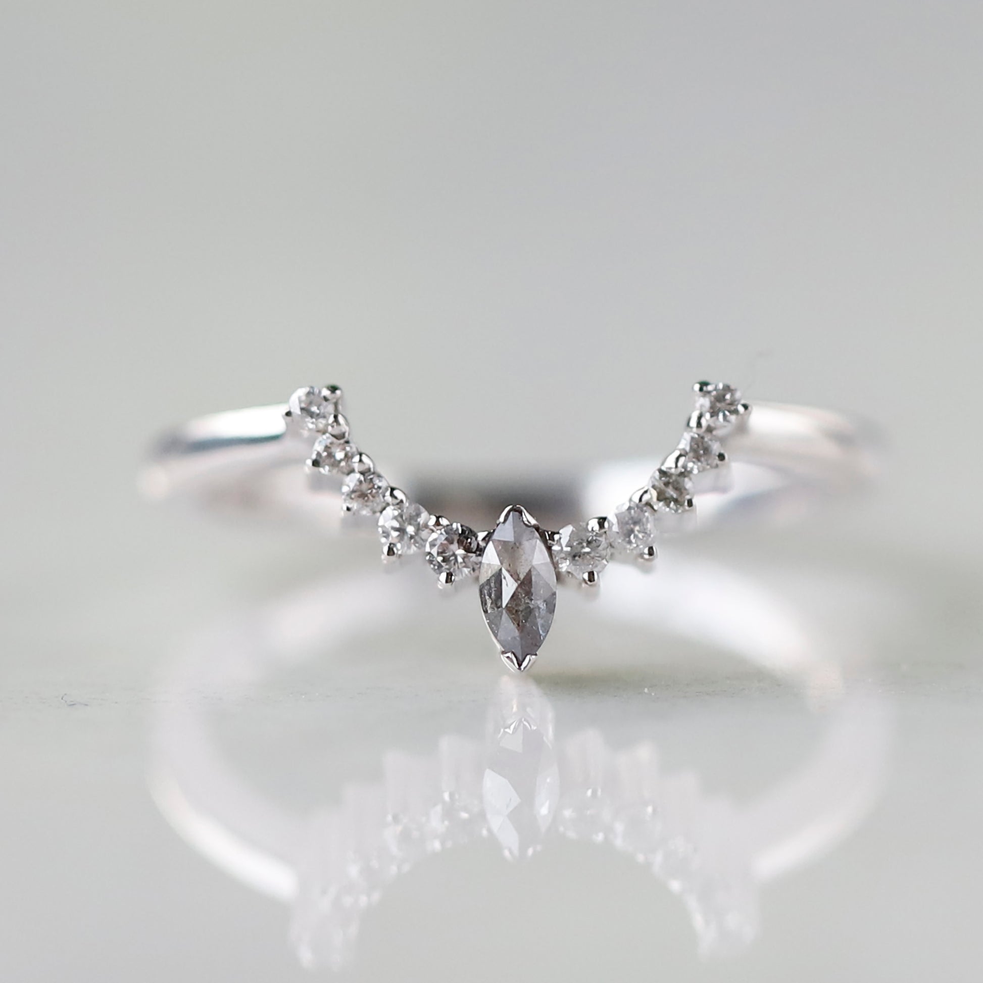 Wedding Band For Pear Shaped Ring