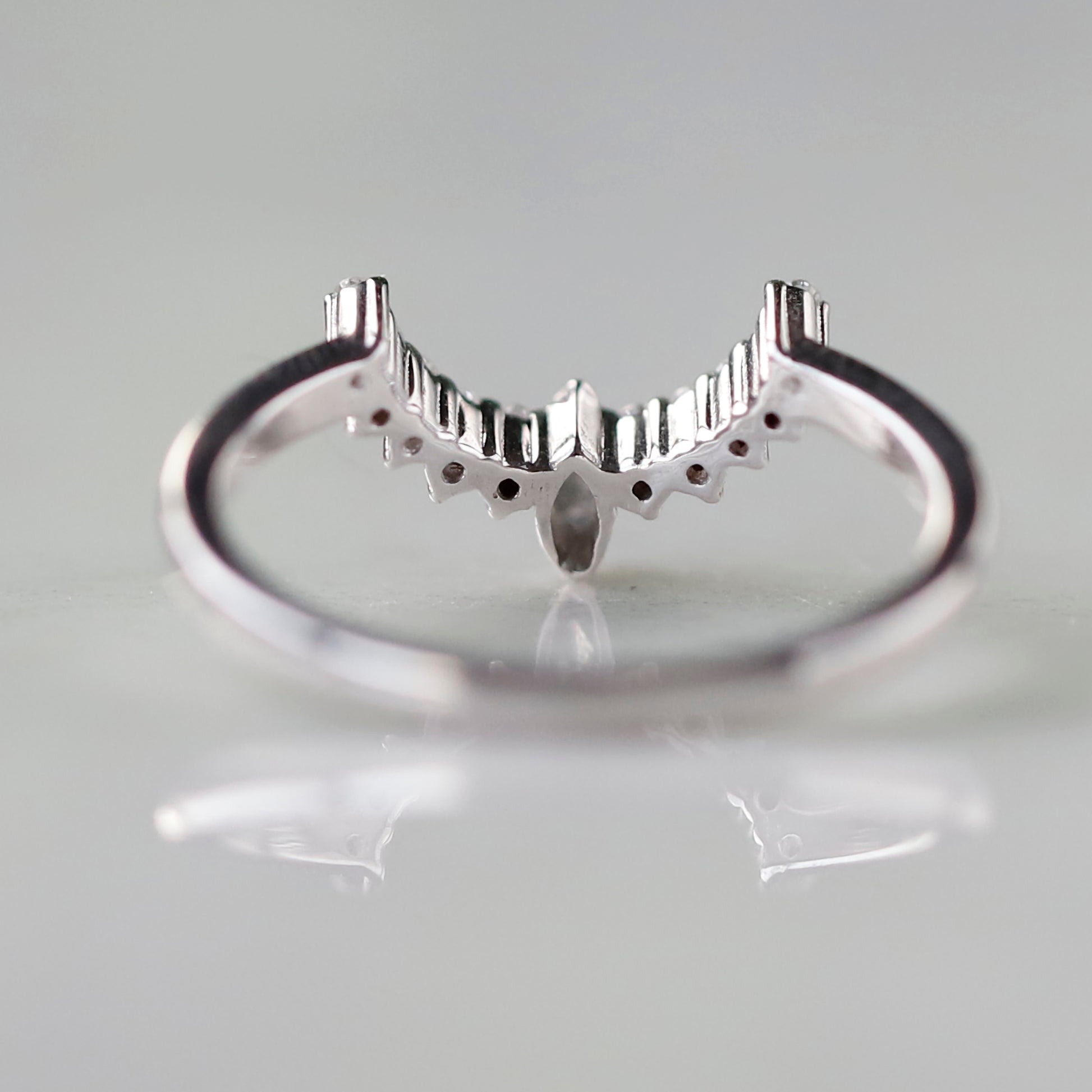 Wedding Band For Pear Shaped Ring