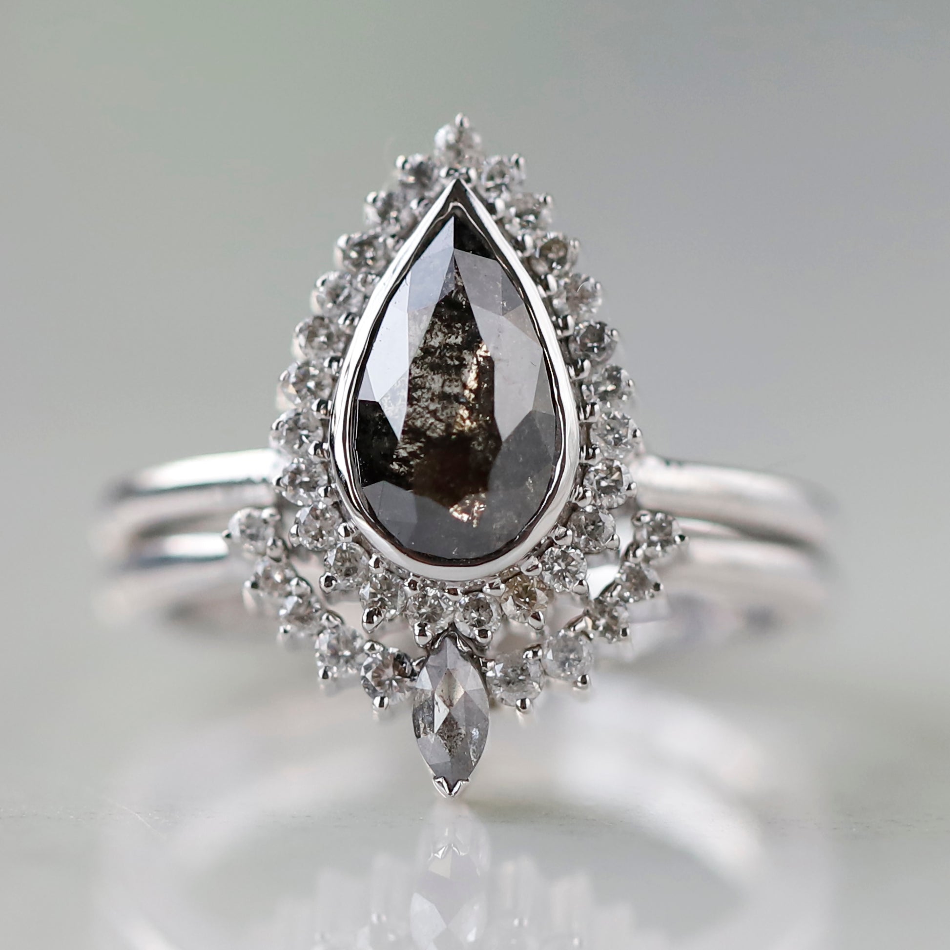 Wedding Band For Pear Shaped Ring