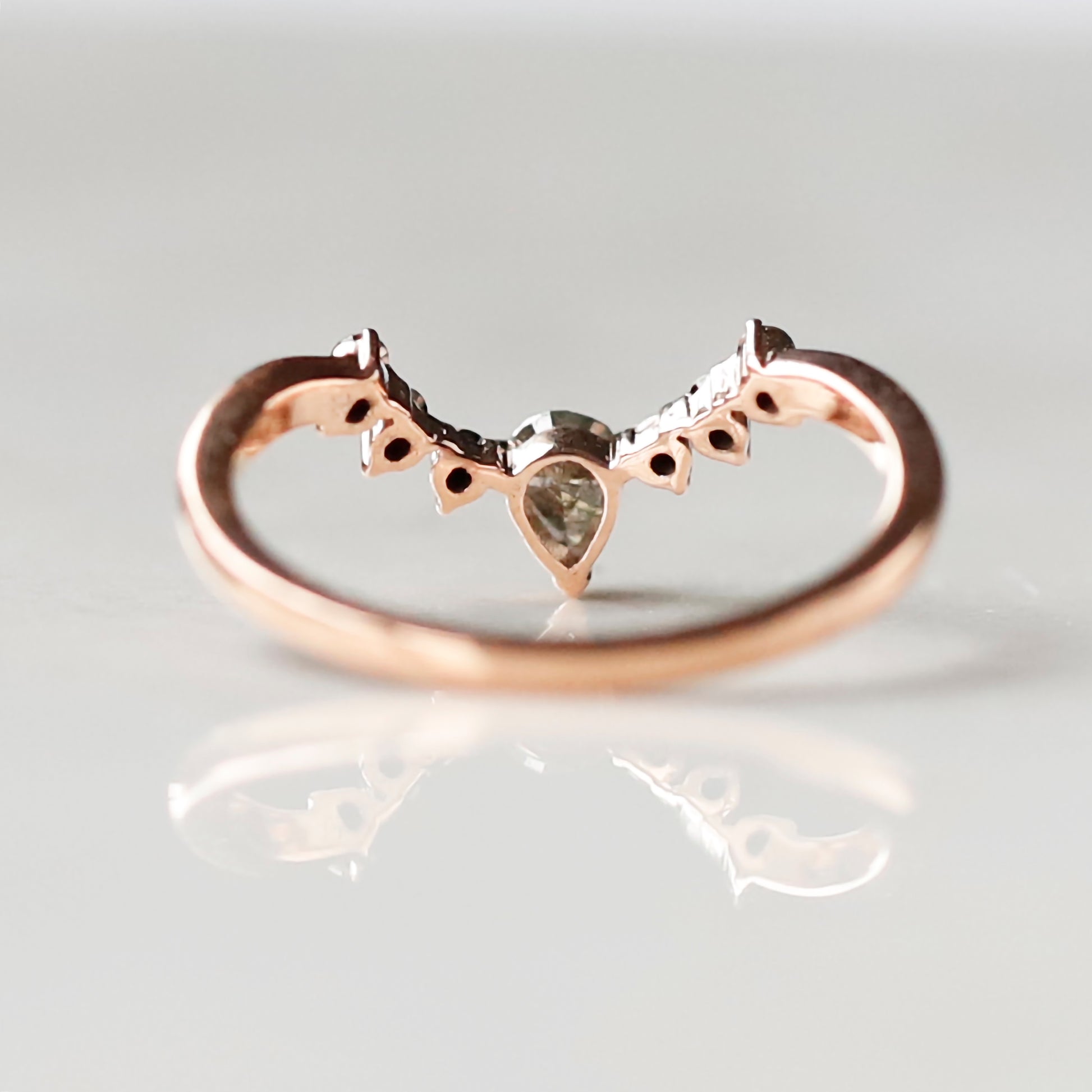 black diamond wedding band for her