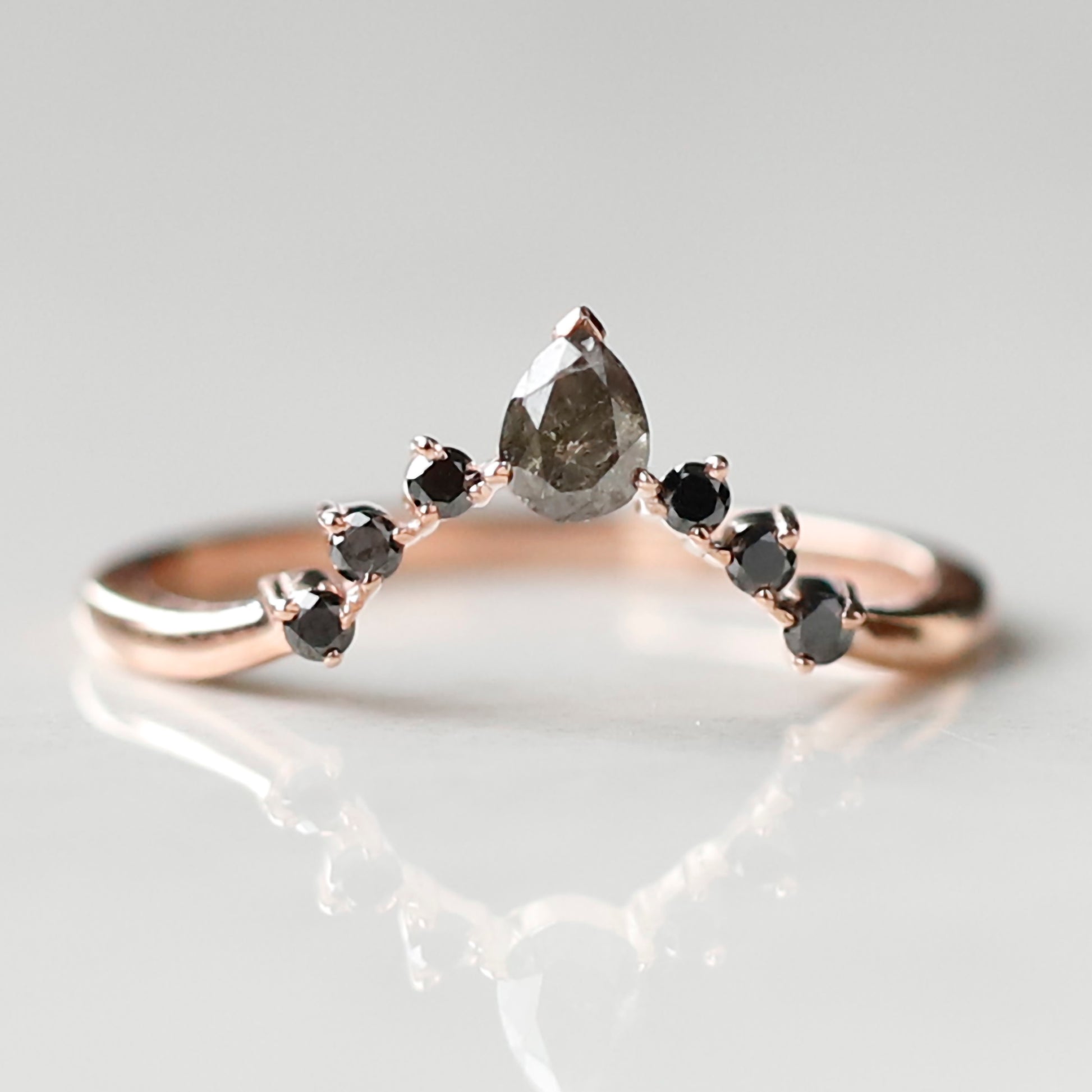 black diamond wedding band for her