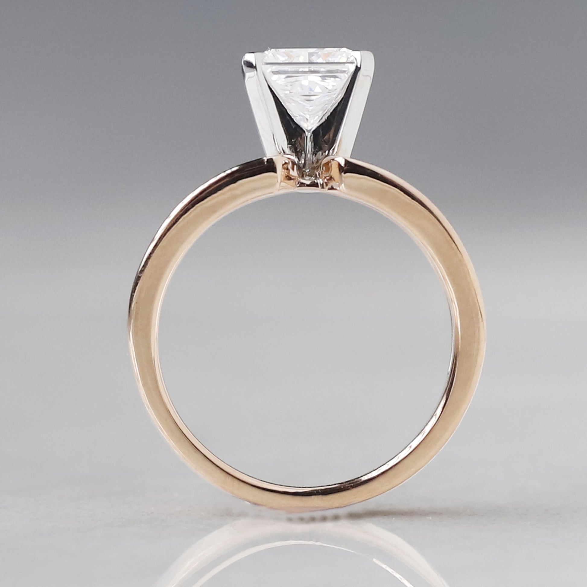 mens princess cut diamond wedding bands