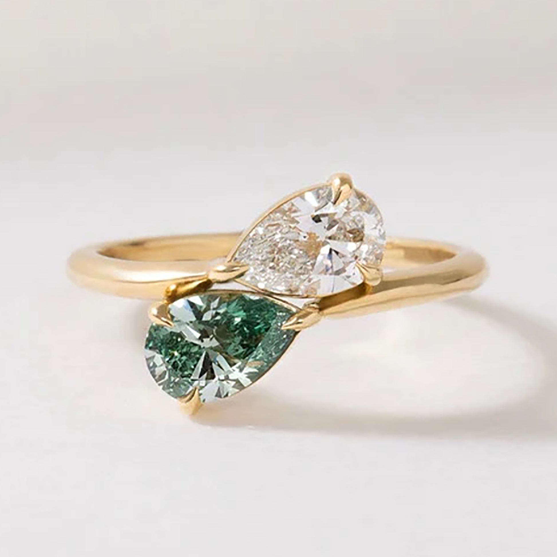 Toi Et Moi Engagement Ring