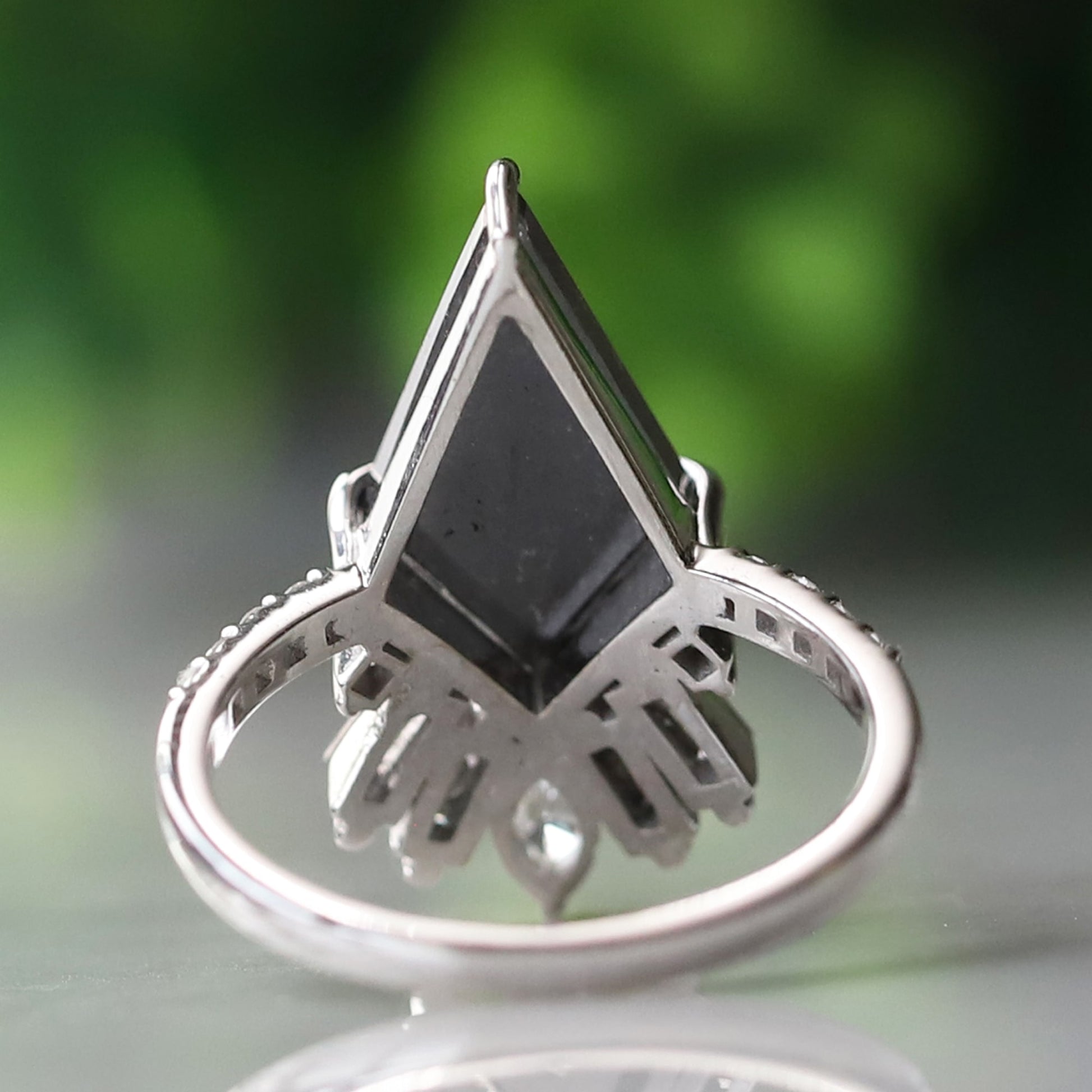 black kite diamond ring