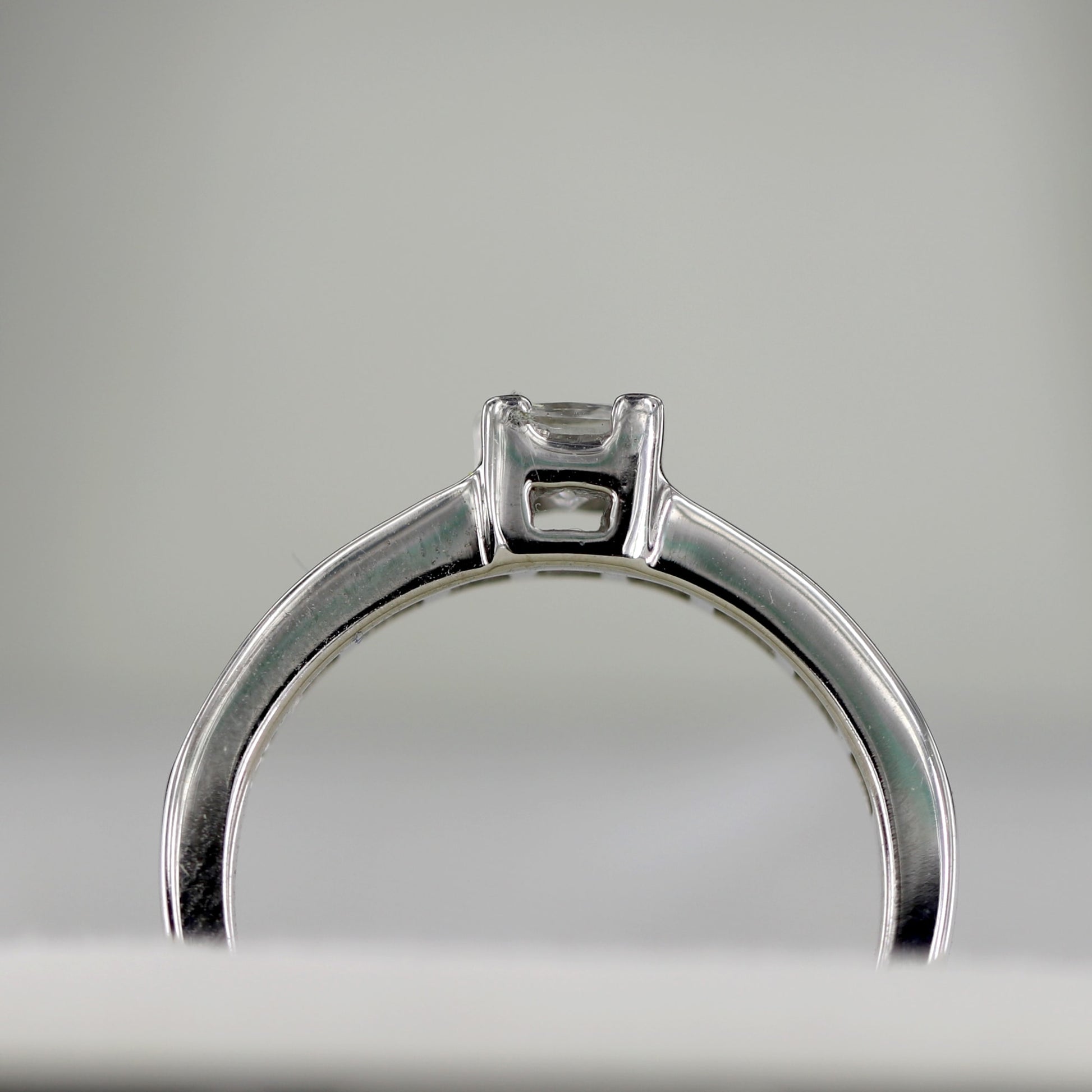 Princess Cut Solitaire Engagement Rings