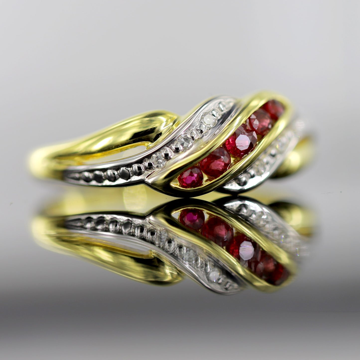 Ruby Swirl Ring