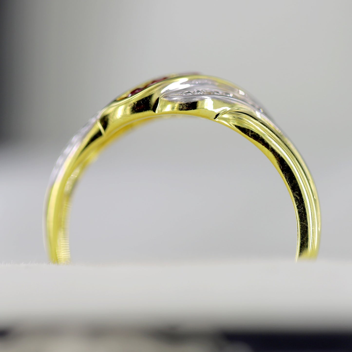 Ruby Swirl Ring