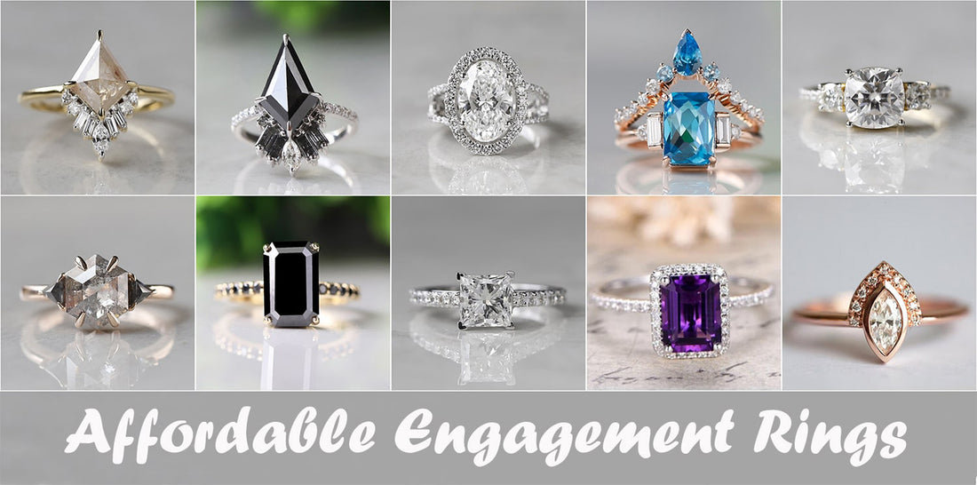 Best Diamond Alternatives For Affordable Engagement Rings