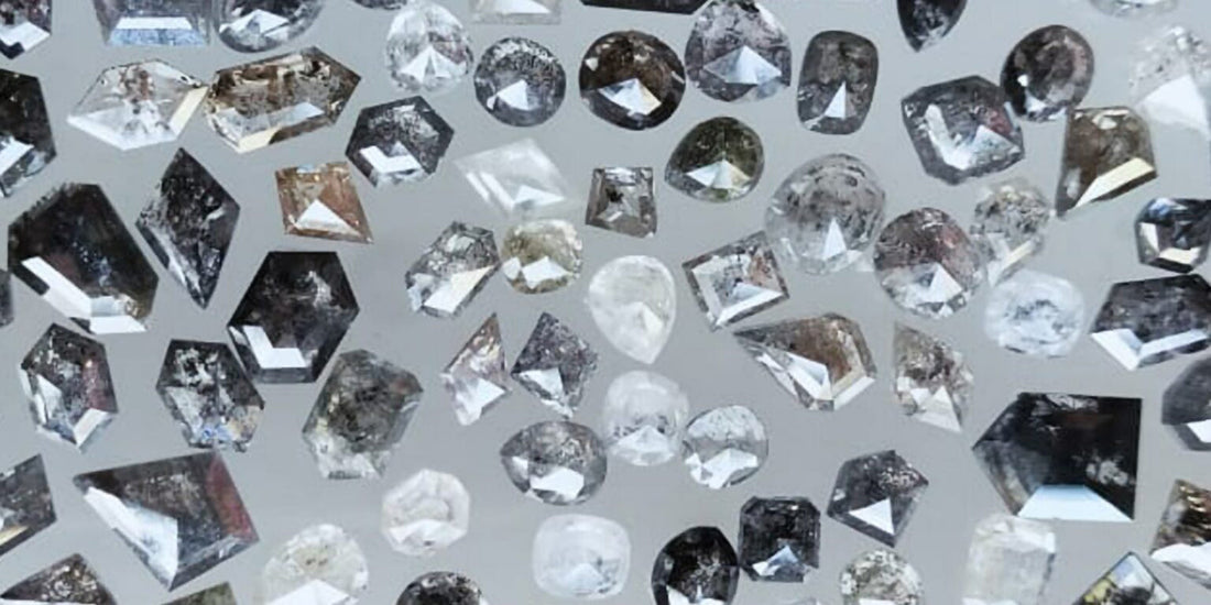 salt and pepper diamonds