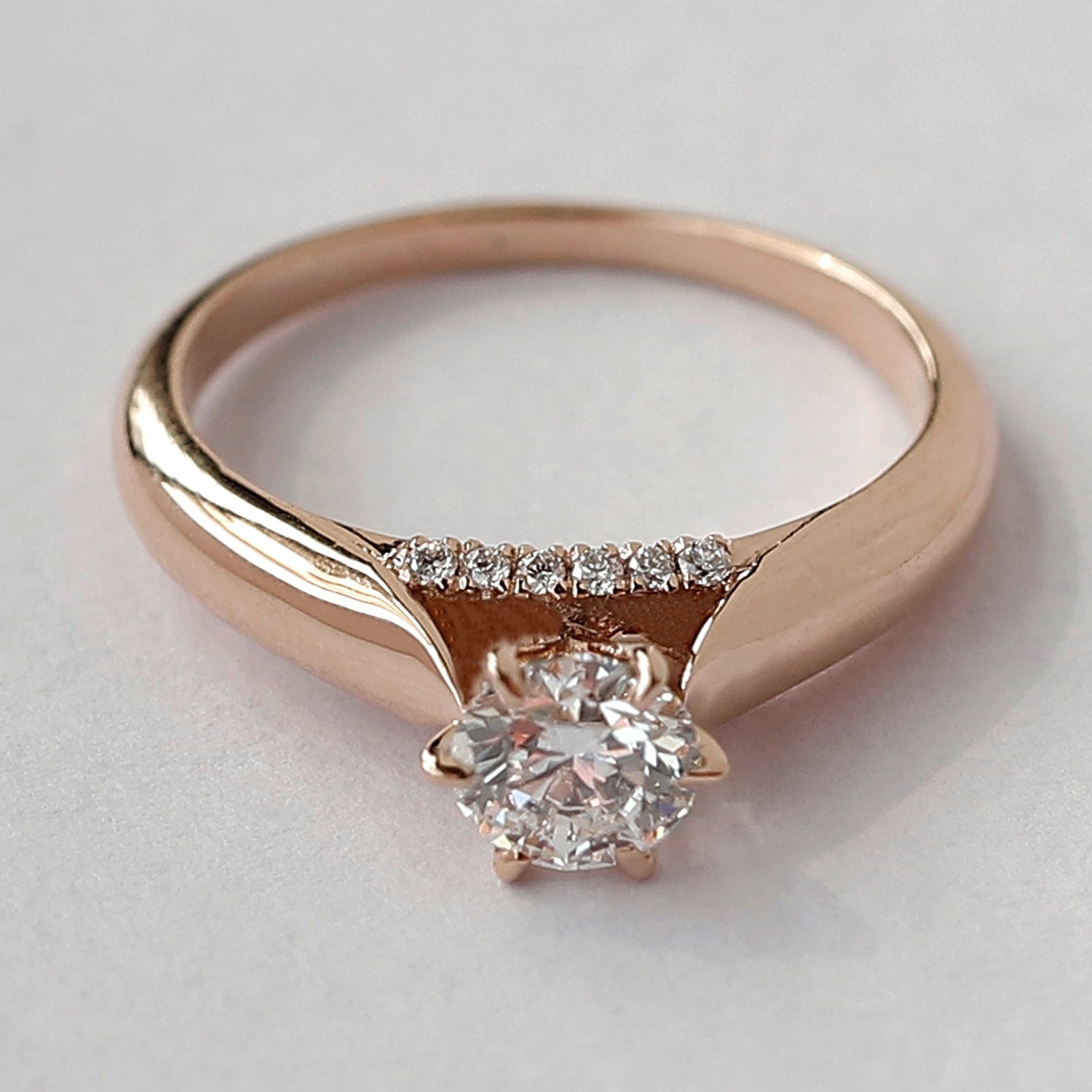Moissanite Rings