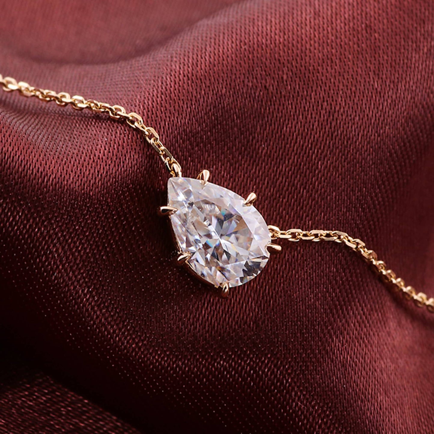 moissanite pendant