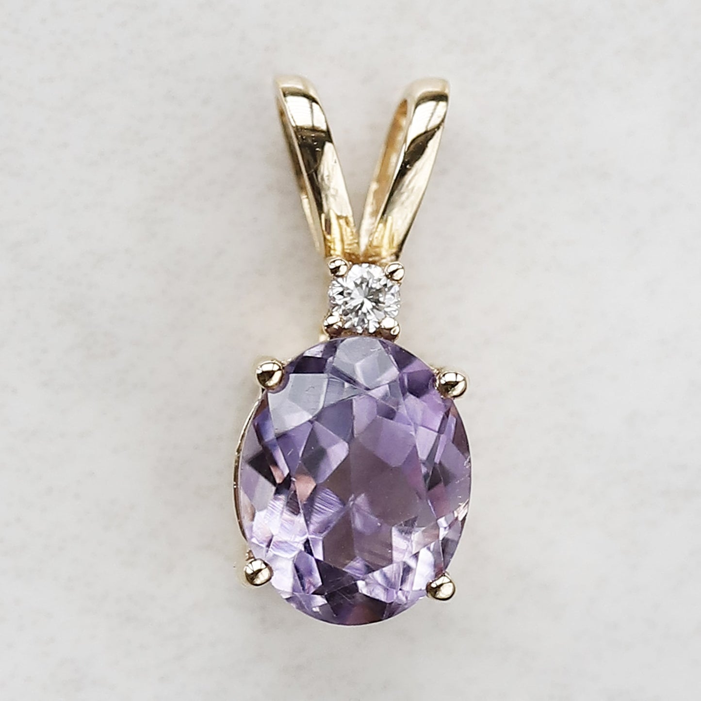 amethyst pendant