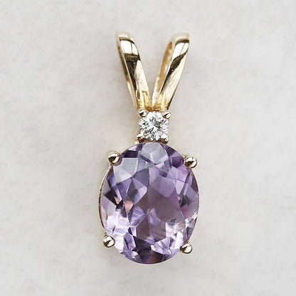 amethyst pendant