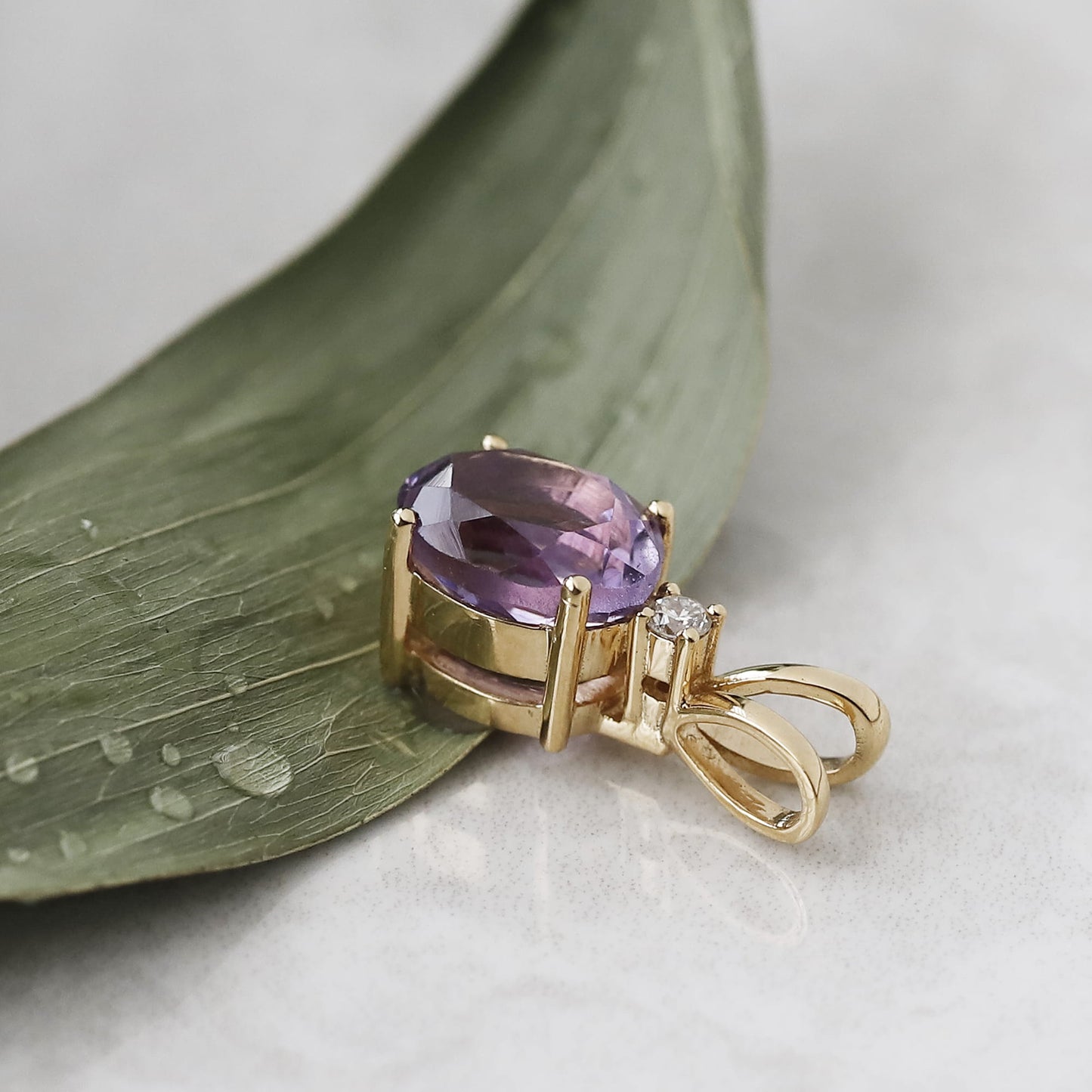 amethyst pendant