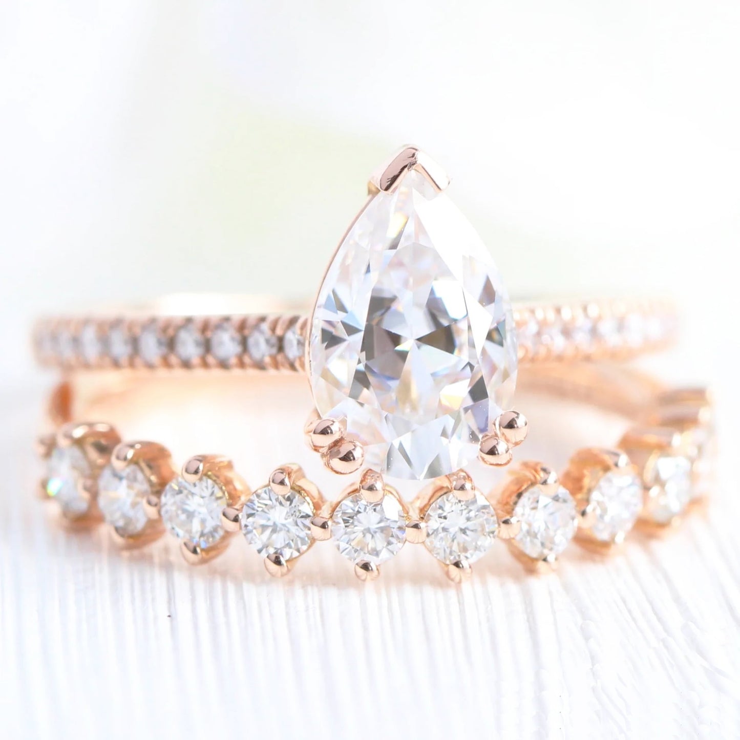 pear shaped wedding ring