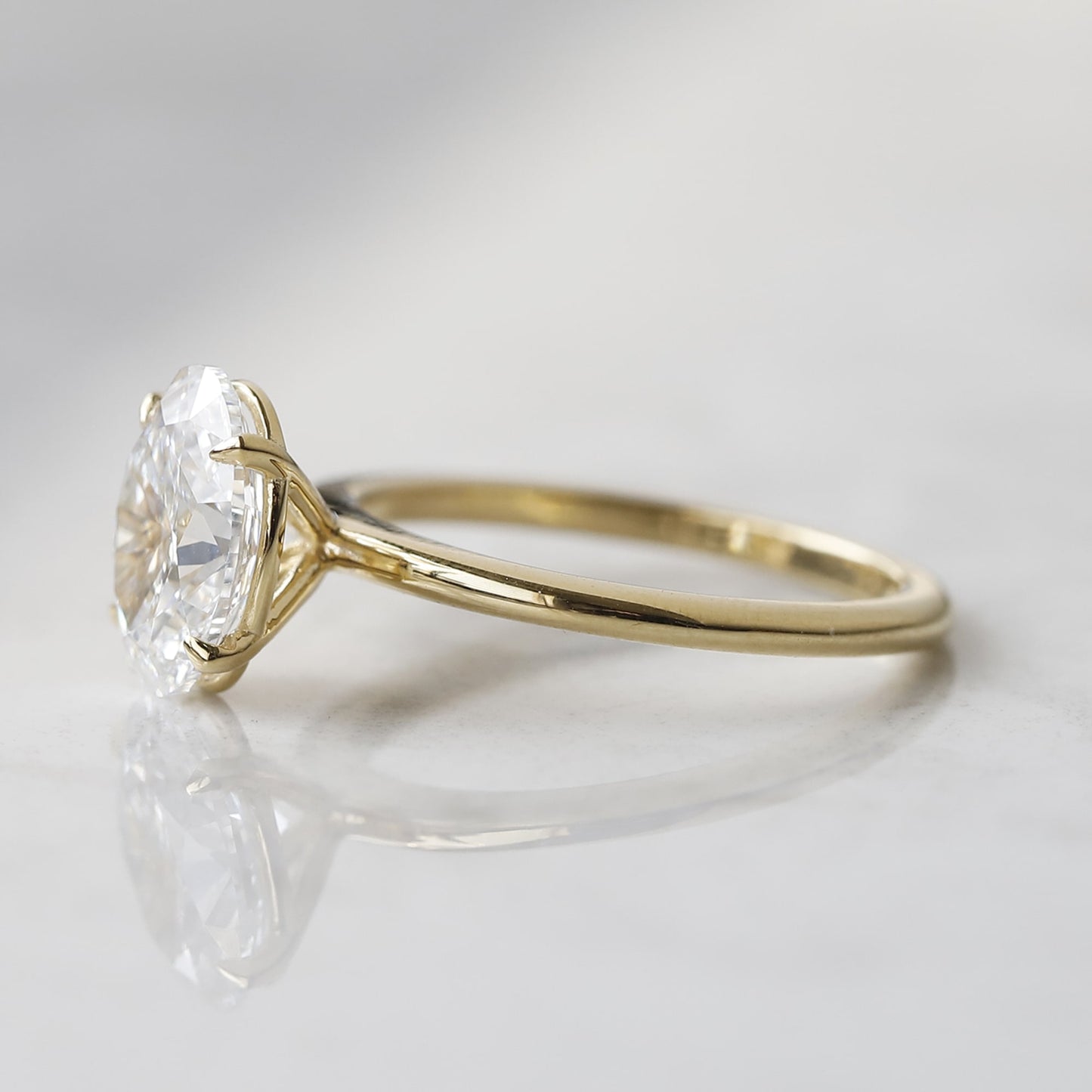 oval engagement ring