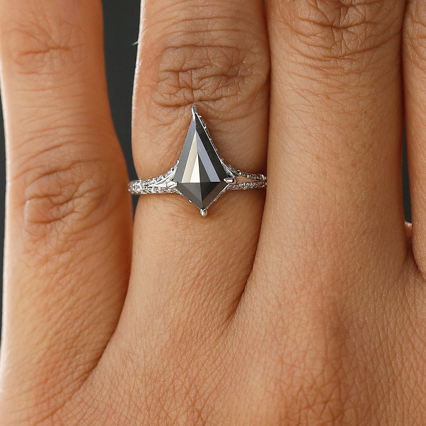 kite set engagement ring