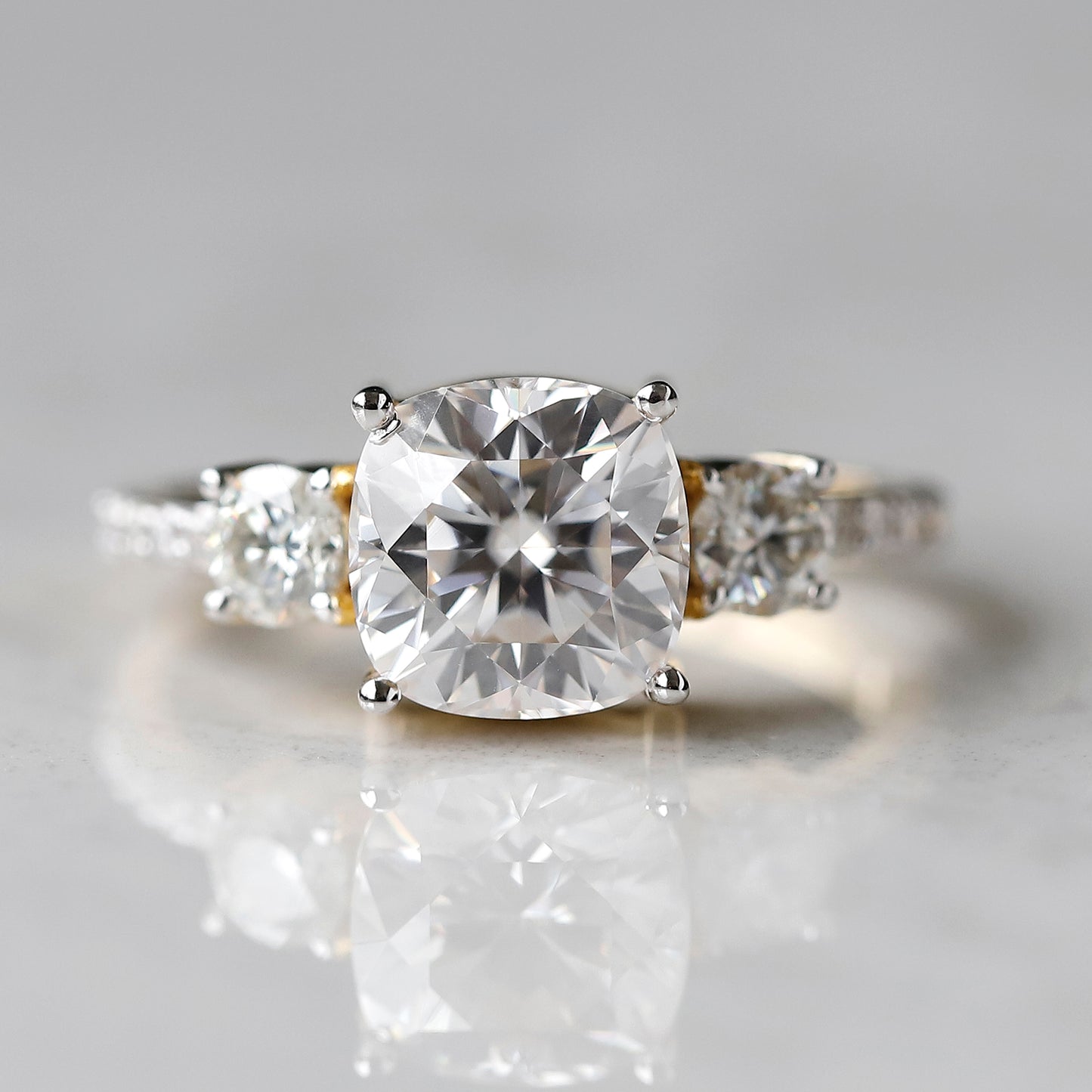 3-stone engagement ring