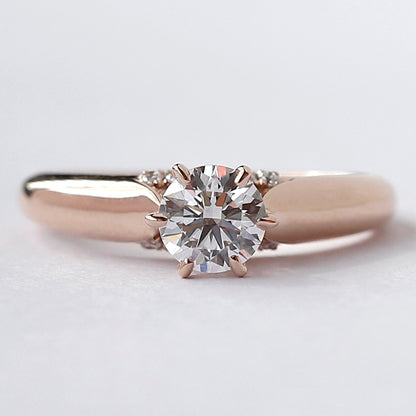 1 Ct Moissanite Women’s Unique Engagement Ring