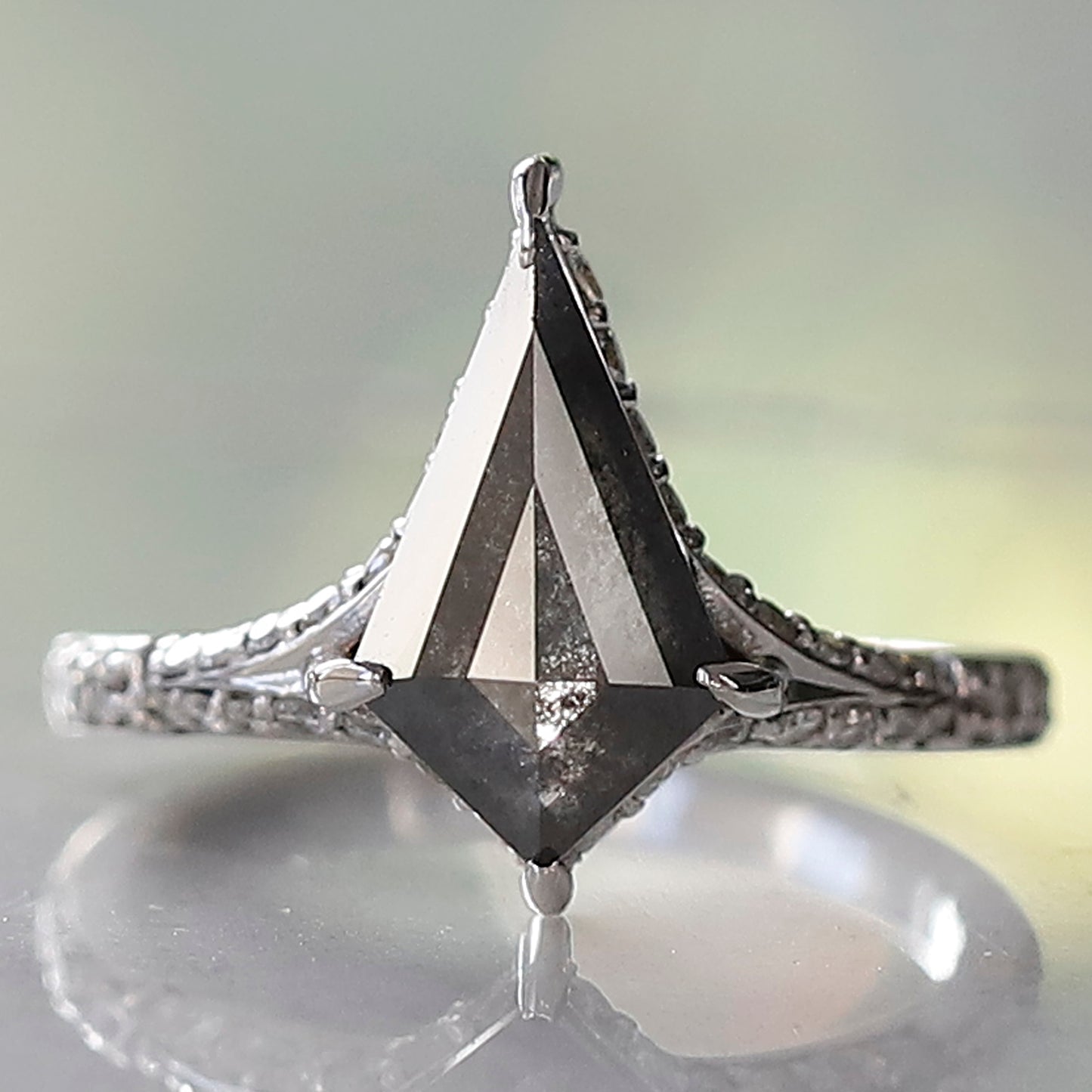 kite set engagement ring