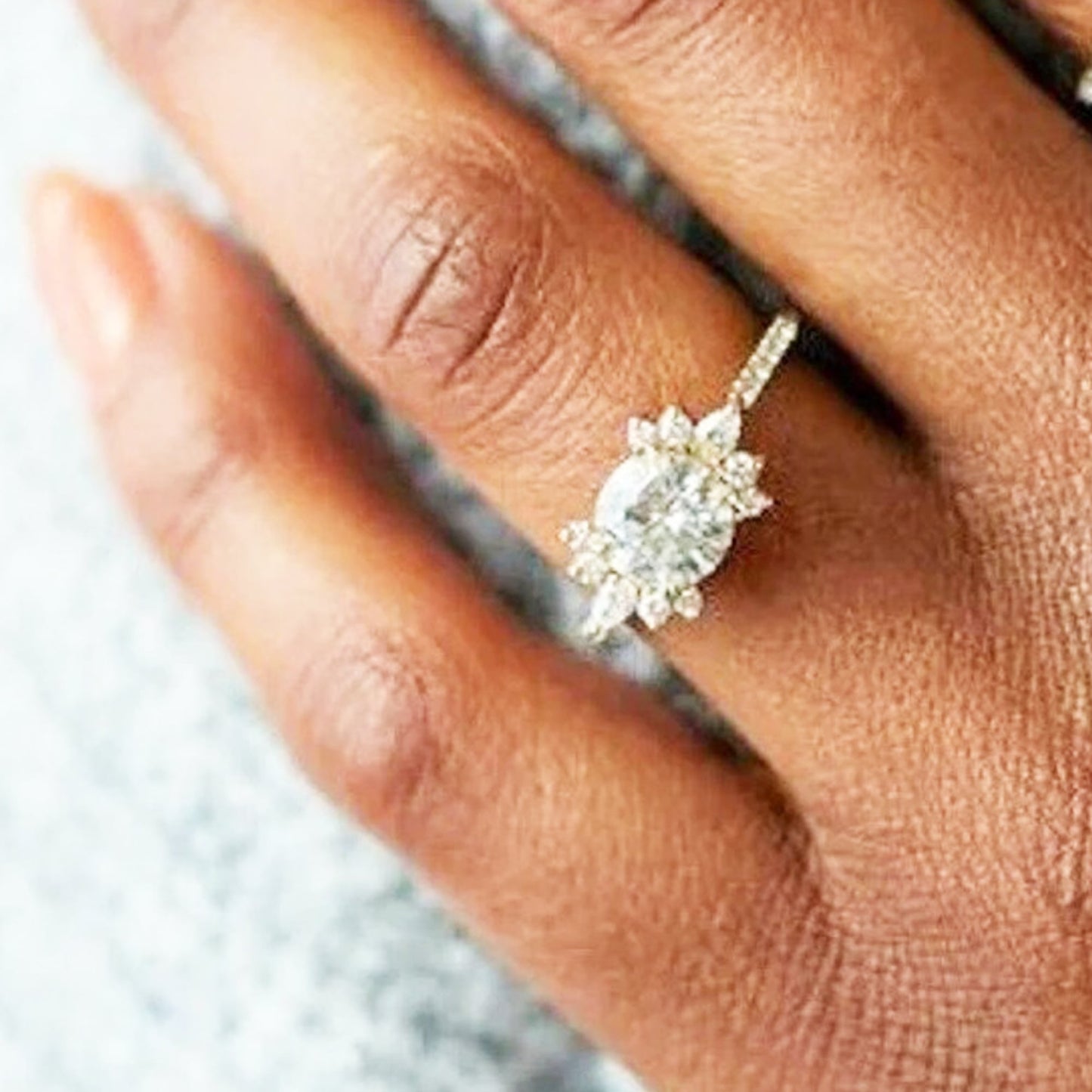 vintage style engagement rings