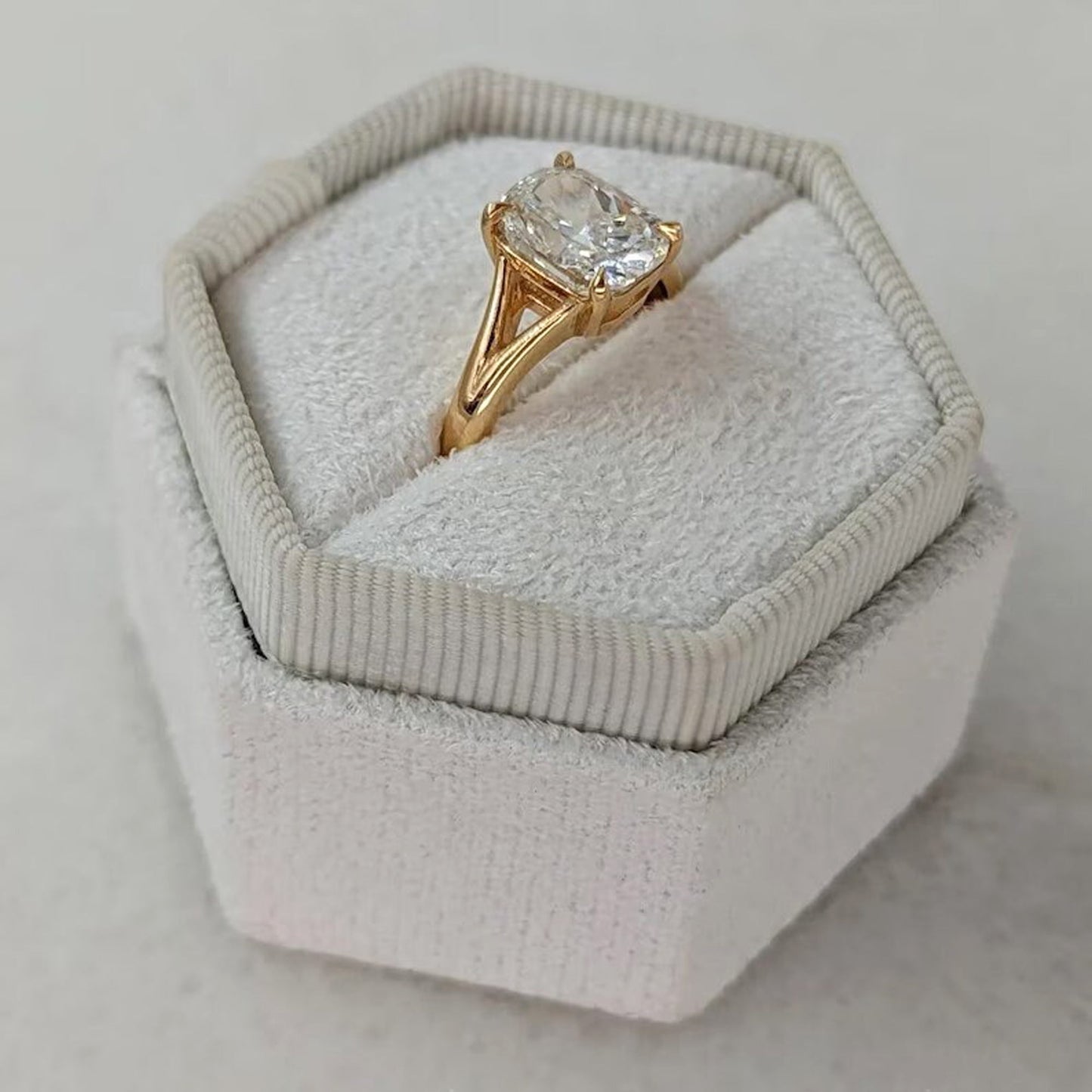 elongated cushion cut diamond