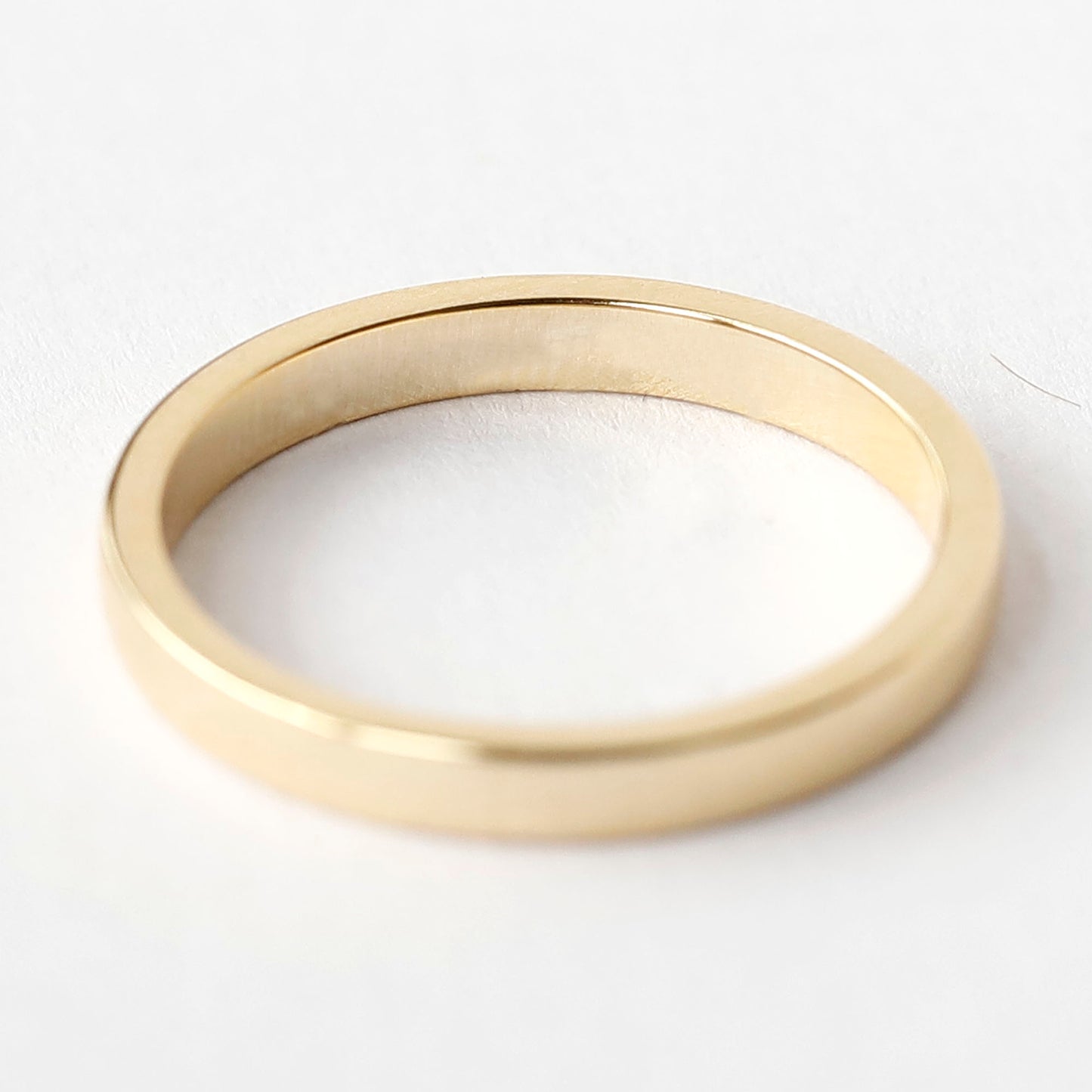14 K Yellow Gold Plain Gold Wedding Band