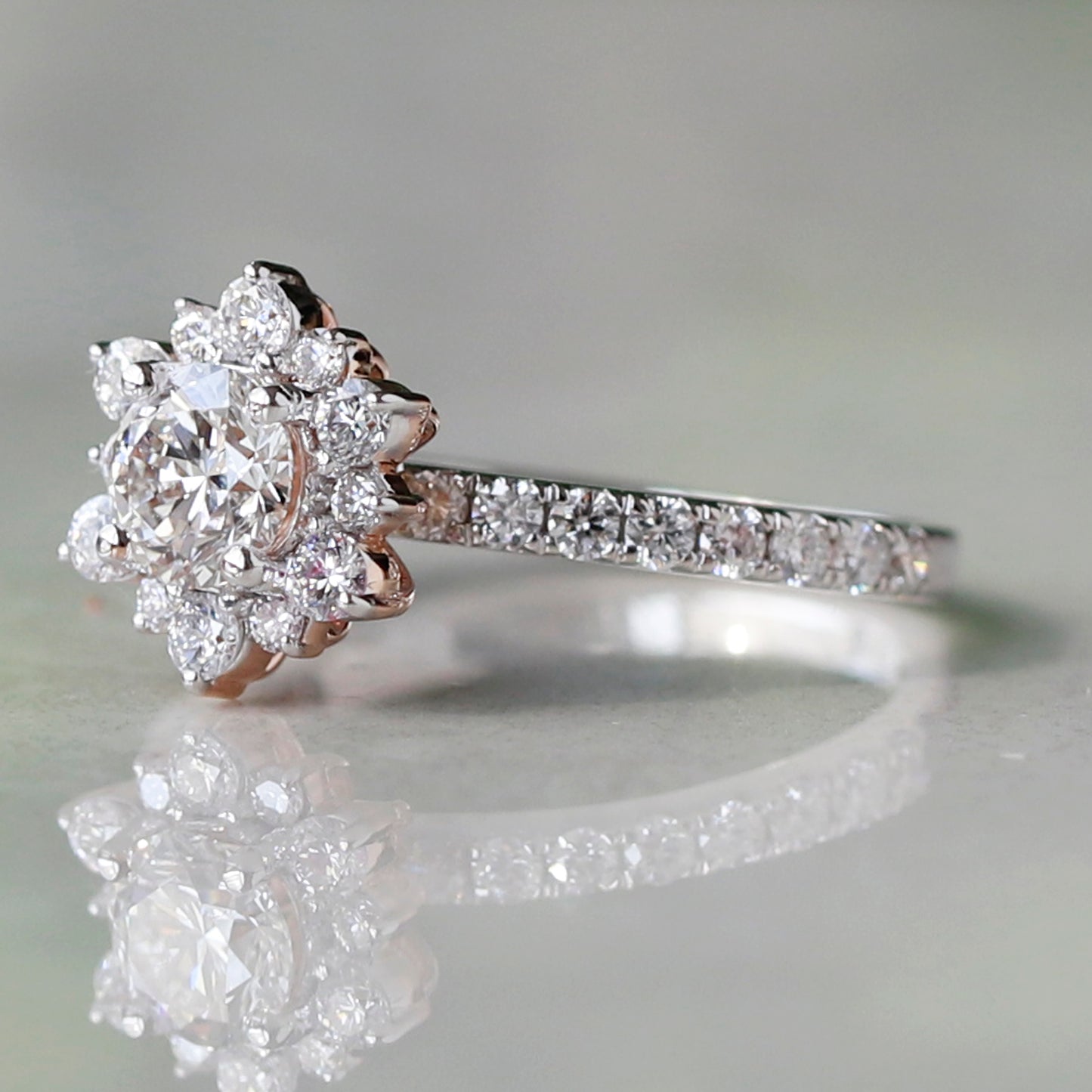 snowflake ring