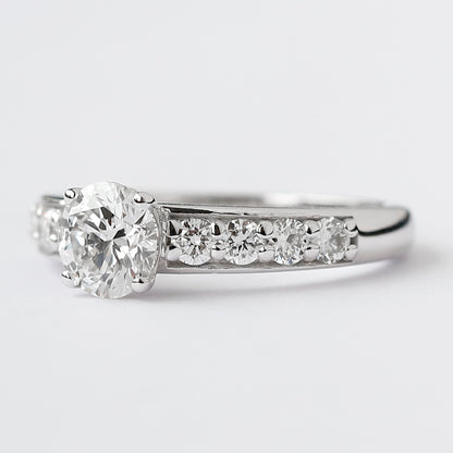 1 carat Lab Grown Diamond Ring For Women