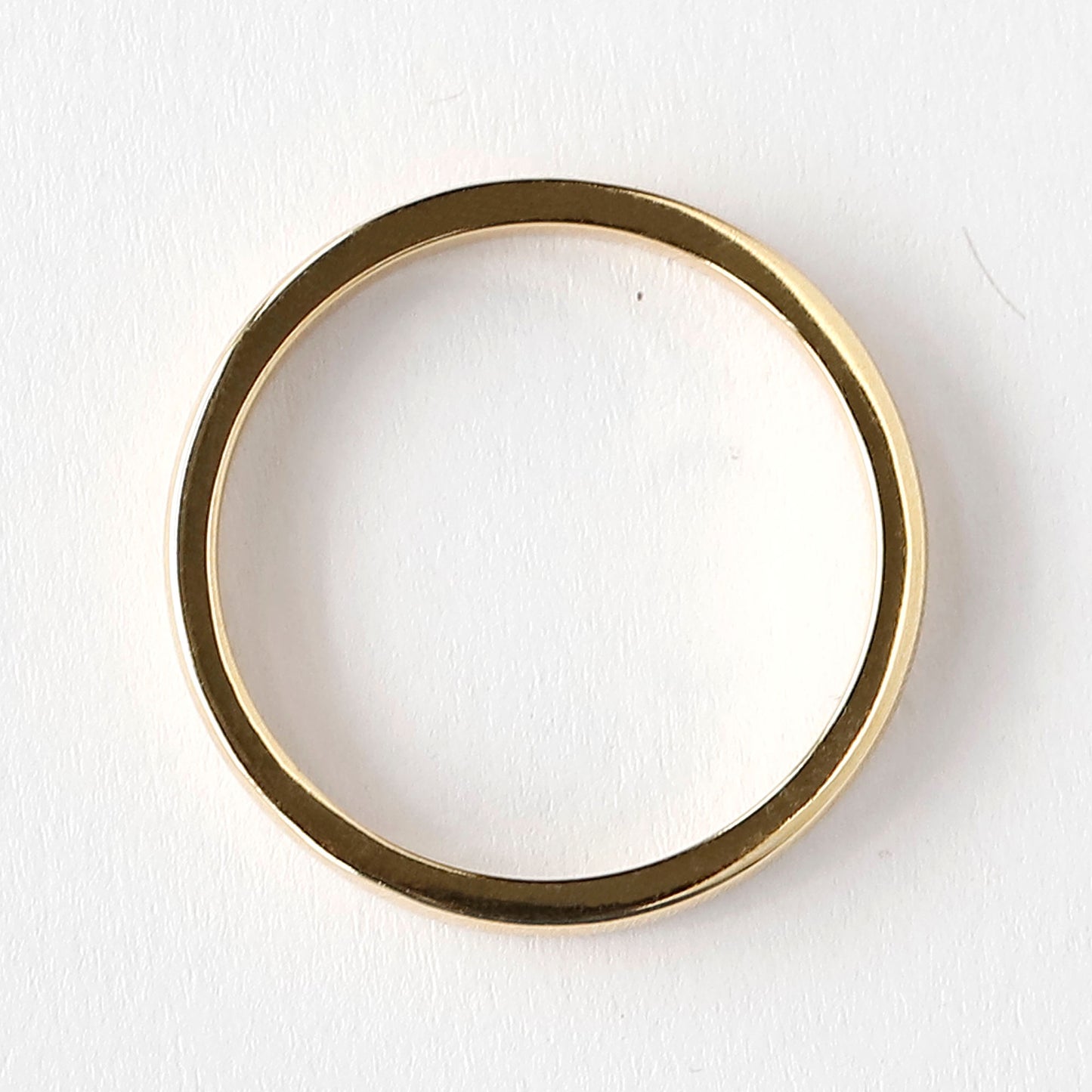 14 K Yellow Gold Plain Gold Wedding Band