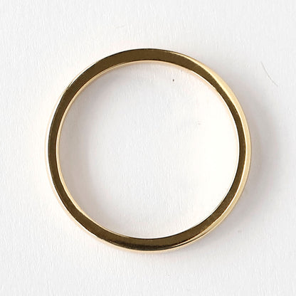 14 K Yellow Gold Plain Gold Wedding Band