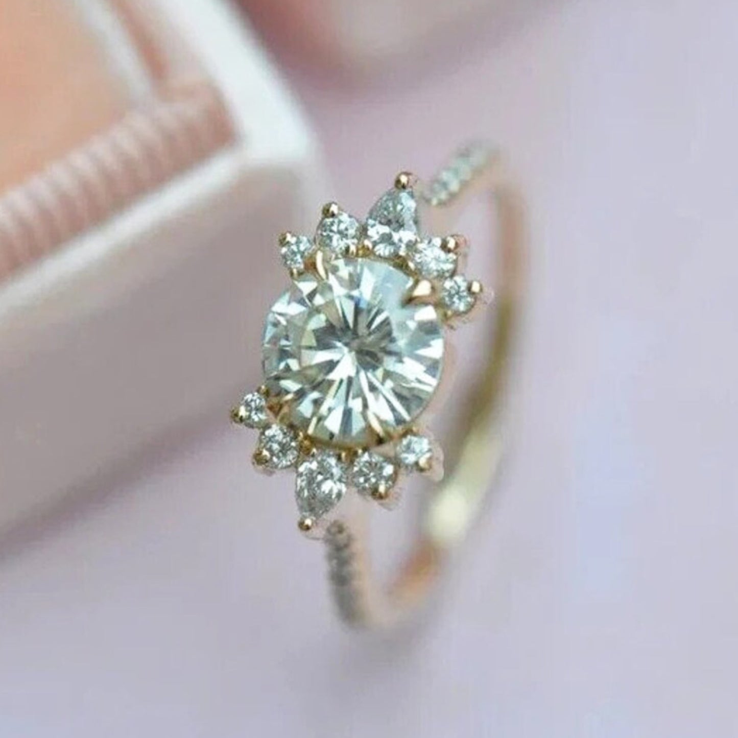 vintage style engagement rings