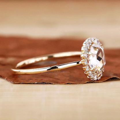 boho engagement ring